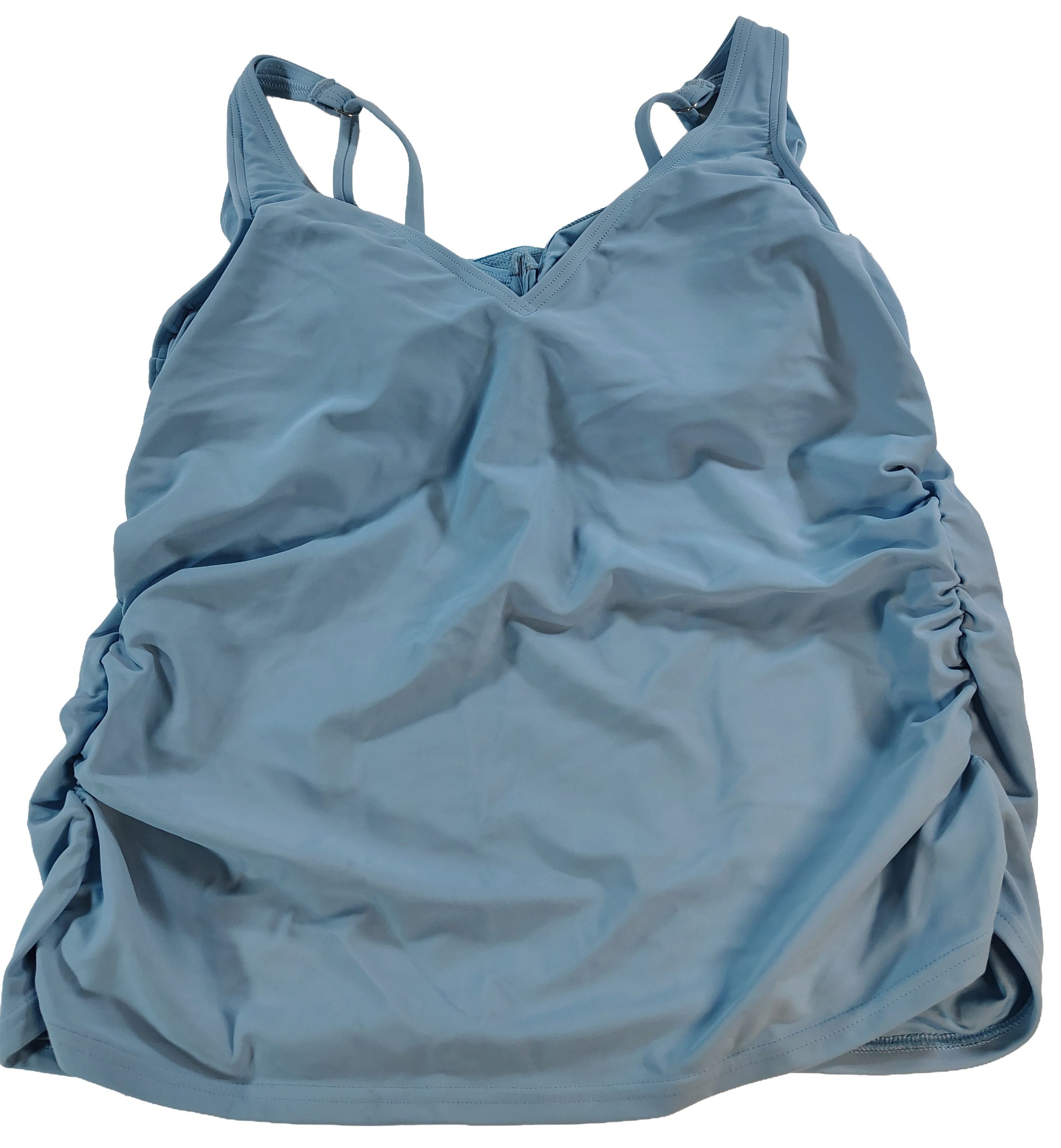 Lands' End Women's Brand New Light Blue Size 16 Land's End Swim-Top Size XL / US 12-14 / IT 48-50 - 1 Thumbnail