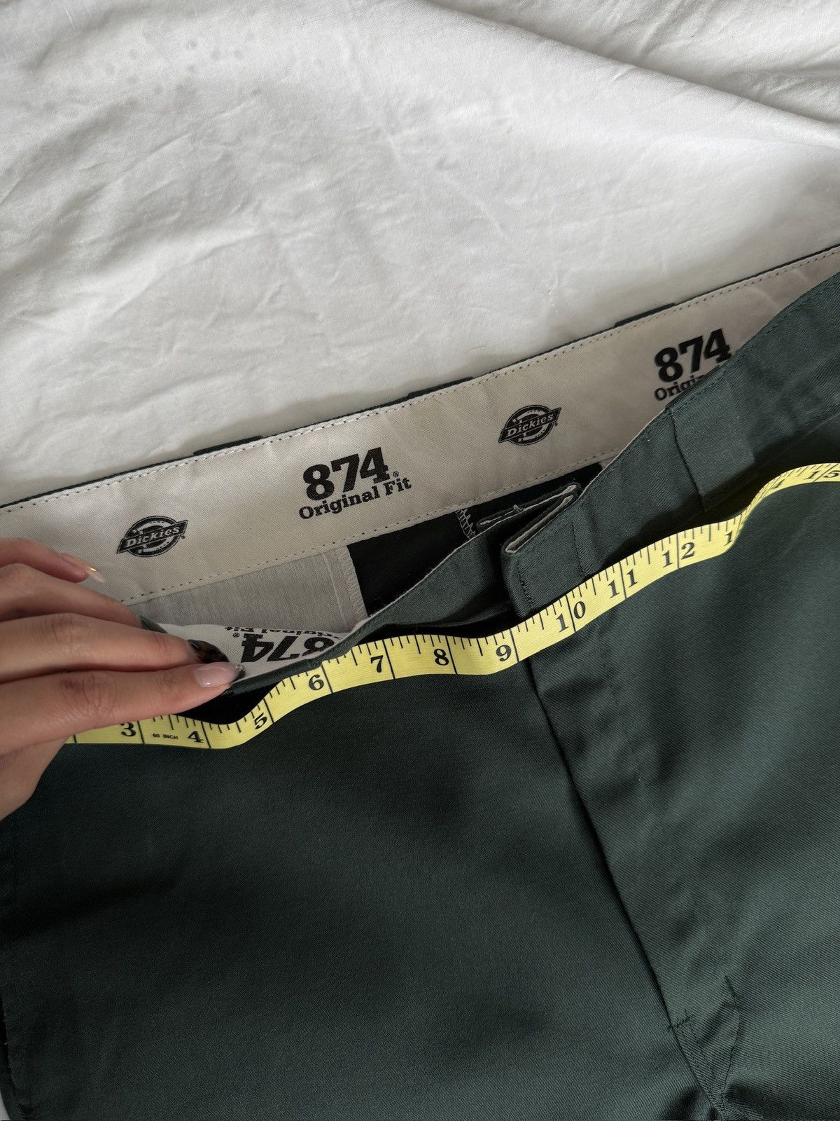Dickies Olive Green Original 874 Work Pant Size US 36 / EU 52 - 3 Thumbnail