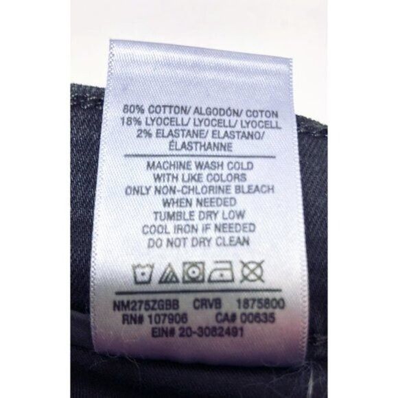 Hudson Hudson Jeans Mens Black Denim Blake Slim Fit Straight Leg Je Size US 30 / EU 46 - 8 Thumbnail