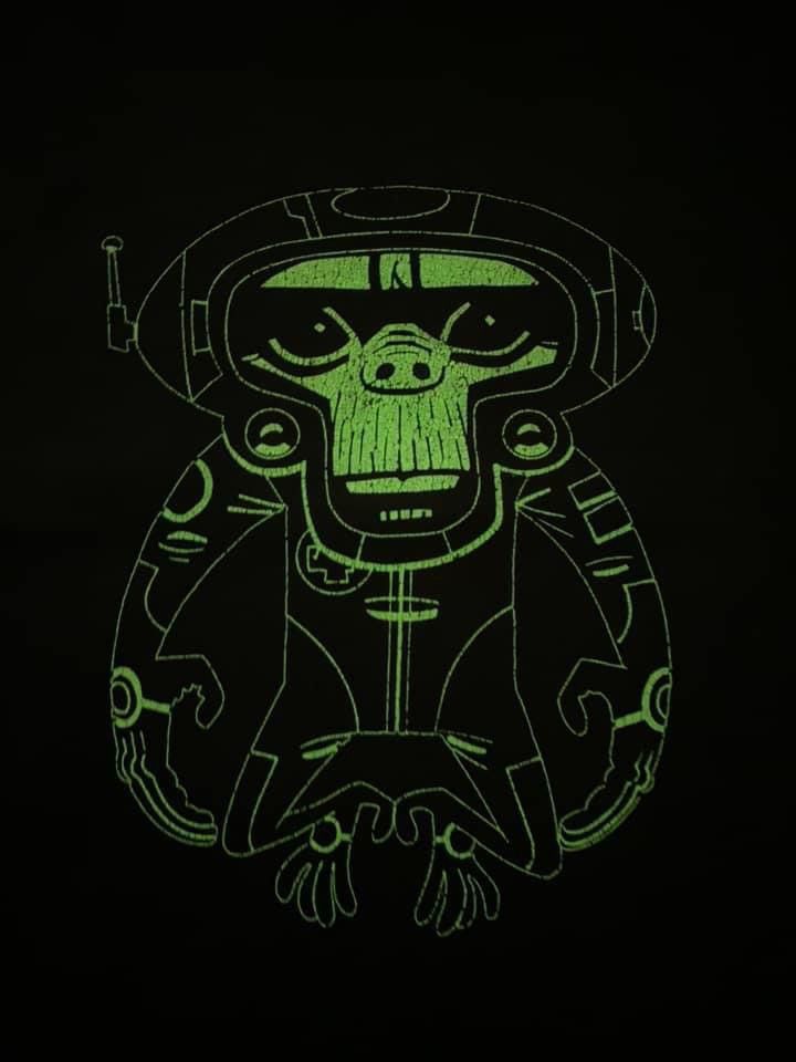 Band Tees × Vintage Rare Vintage '00 Spacemonkeyz Vs Gorillaz - Laika Come Home Size US XL / EU 56 / 4 - 6 Thumbnail
