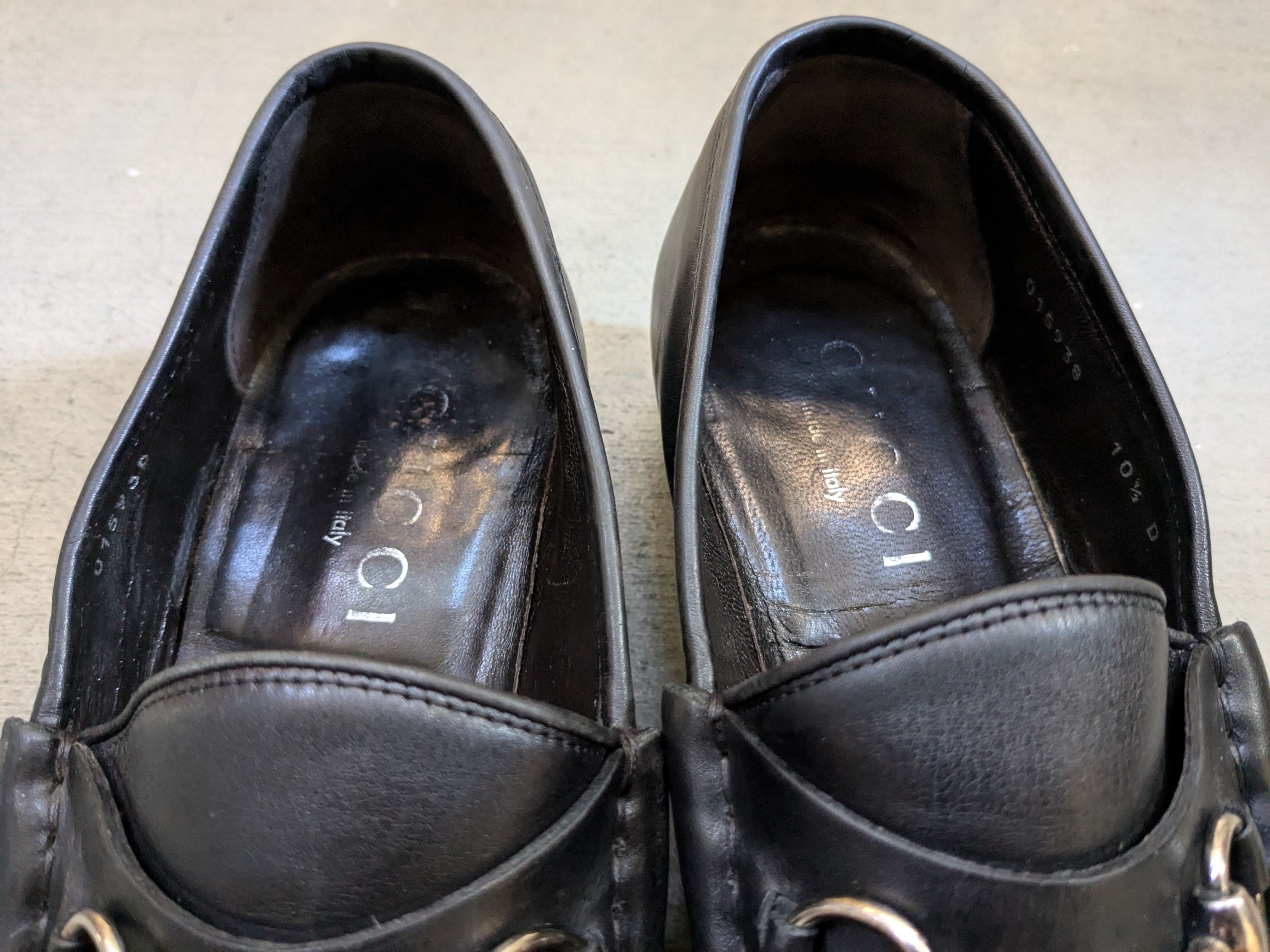 Gucci Gucci Horsebit Loafers Black Leather 10.5 Snaffle Slip On Size US 10.5 / EU 43-44 - 3 Thumbnail