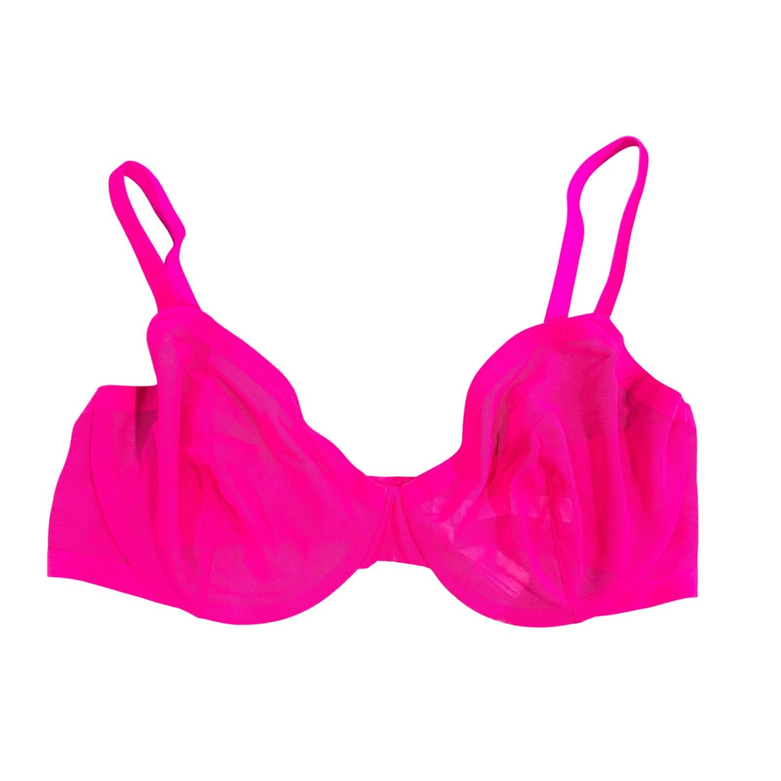 Victoria's Secret Victoria's Secret Unlined Bralette in Hot Pink, Size 36D Size ONE SIZE - 1 Thumbnail