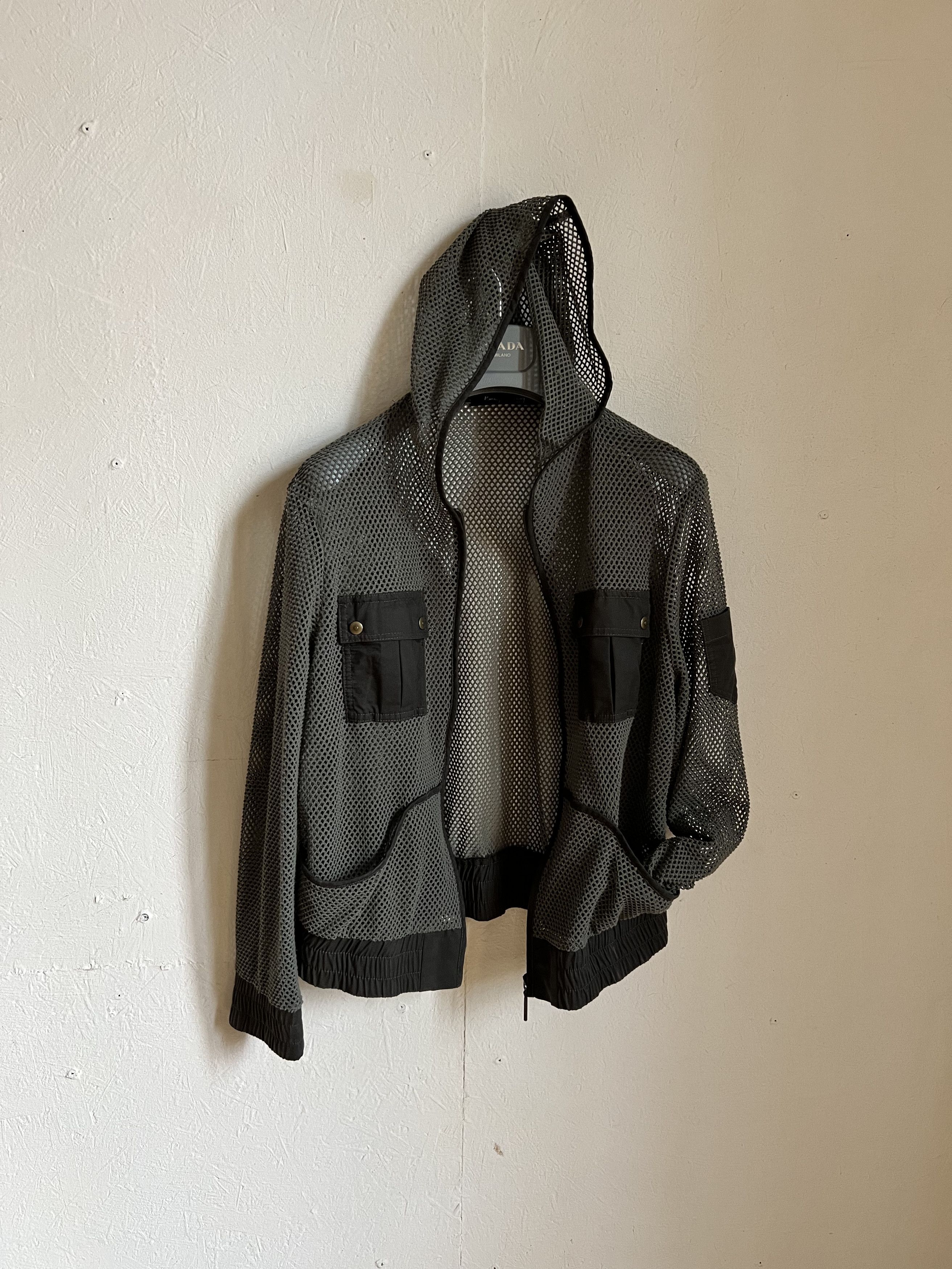 Vintage Old Mesh Fishing Jacket 1980s Size US S / EU 44-46 / 1 - 1 Thumbnail