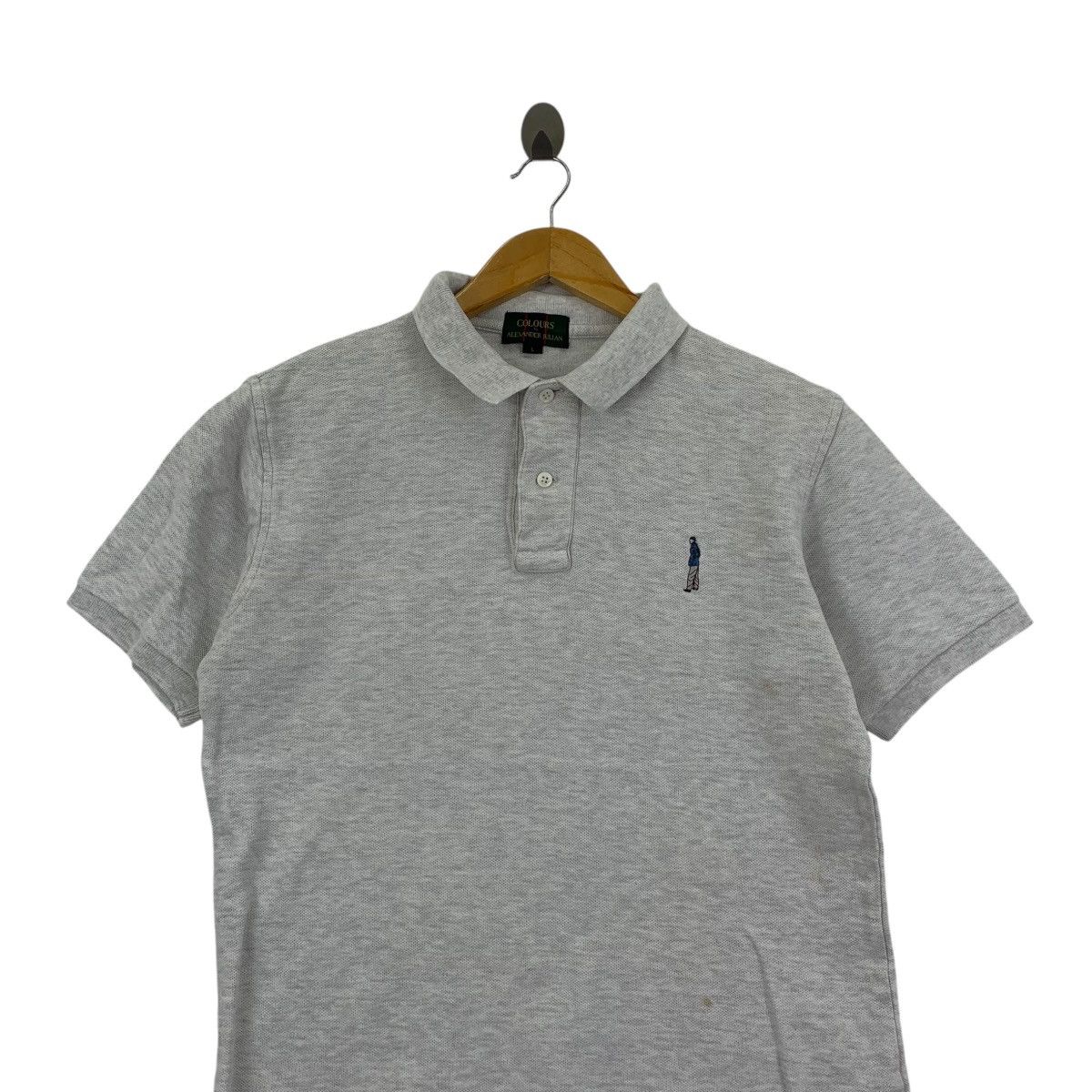 Alexander Julian Vintage ALEXANDER JULIAN COLOURS Collection Polo Tee Shirt Size L / US 10 / IT 46 - 2 Thumbnail