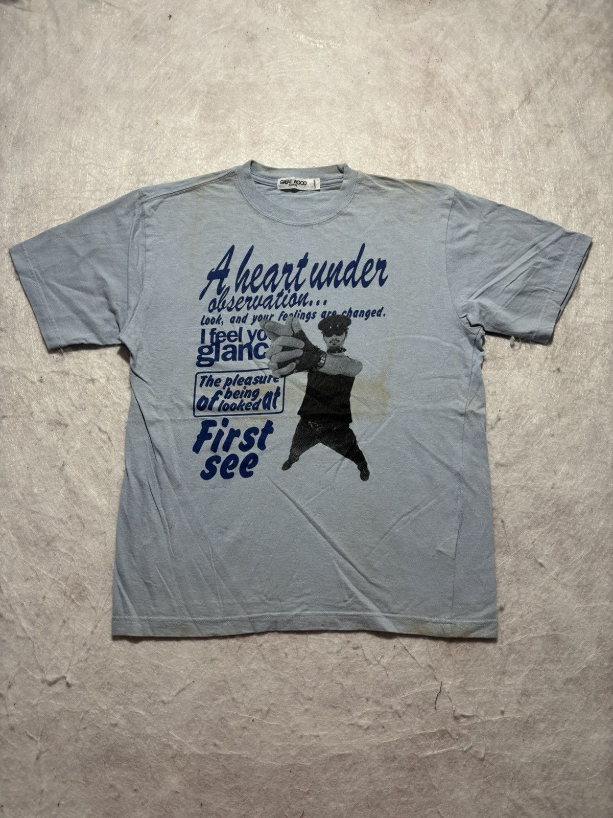 Vintage Great Wood Tshirt Size US L / EU 52-54 / 3 - 1 Thumbnail