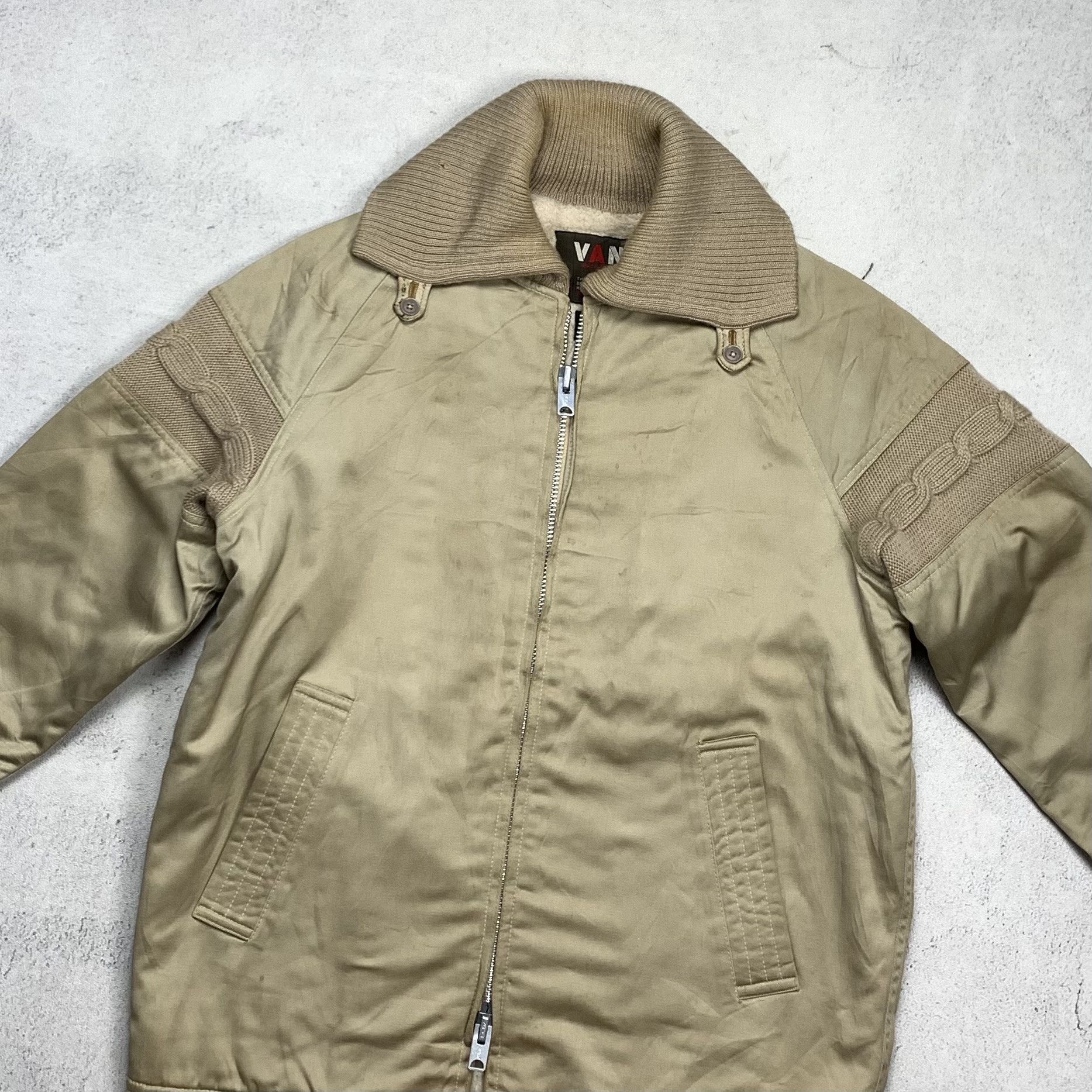 Japanese Brand Van Jacket Sherpa Lined Jacket Size US M / EU 48-50 / 2 - 2 Thumbnail