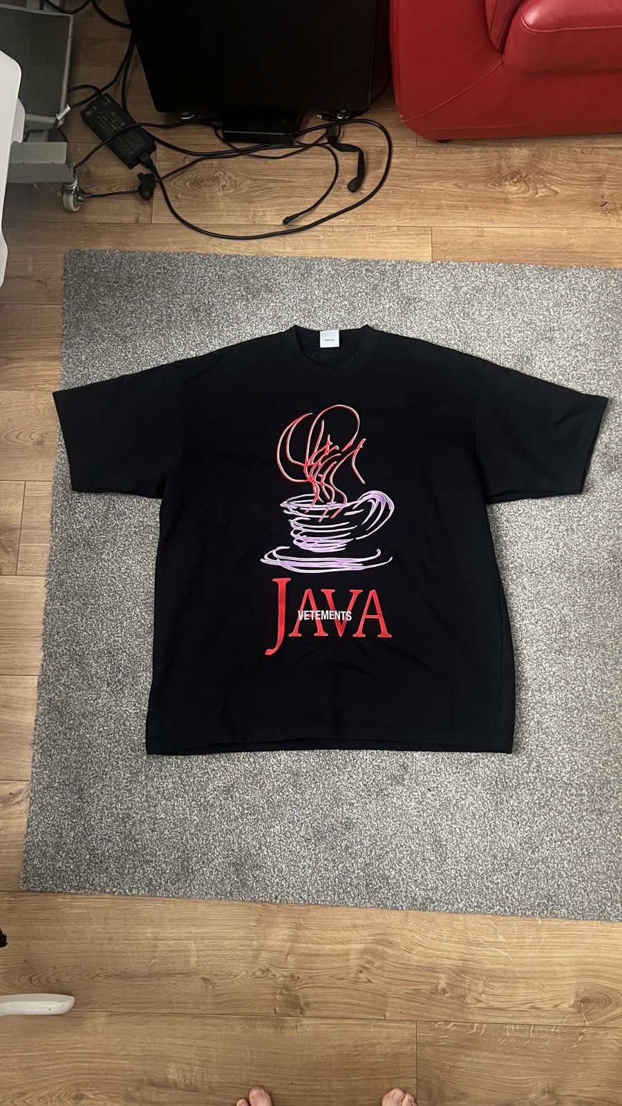 Vetements Vetements JAVA Embroidered Sweatshirt Size US S / EU 44-46 / 1 - 2 Thumbnail