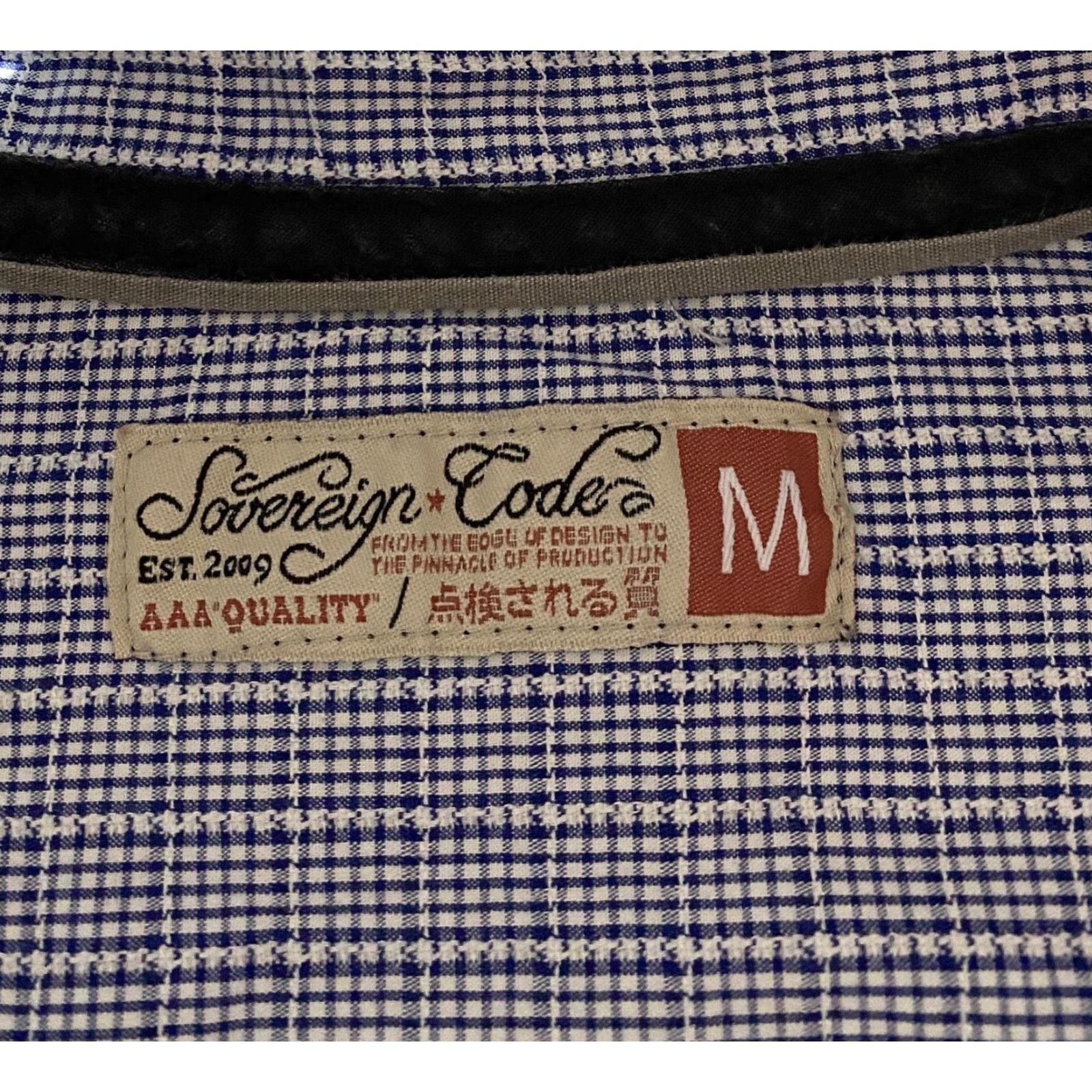 Sovereign Code Sovereign Code Shirt Mens Medium Blue Gray On Guard Utility Long Sleeve Shirt Mens On Guard Chambray Button-Up Pockets 100% Cotton Size US M / EU 48-50 / 2 - 5 Thumbnail