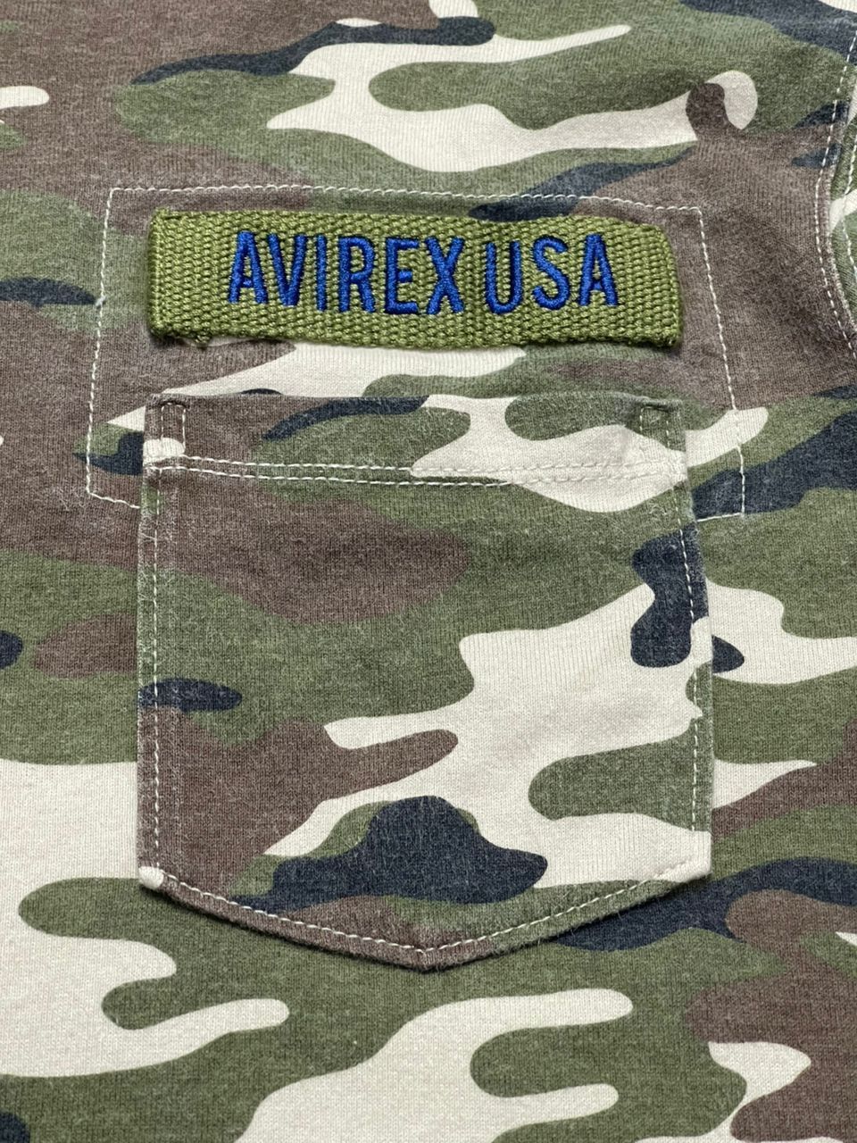 Avirex Avirex Camouflage Fatigue Crew Neck Tee Size US S / EU 44-46 / 1 - 12 Thumbnail