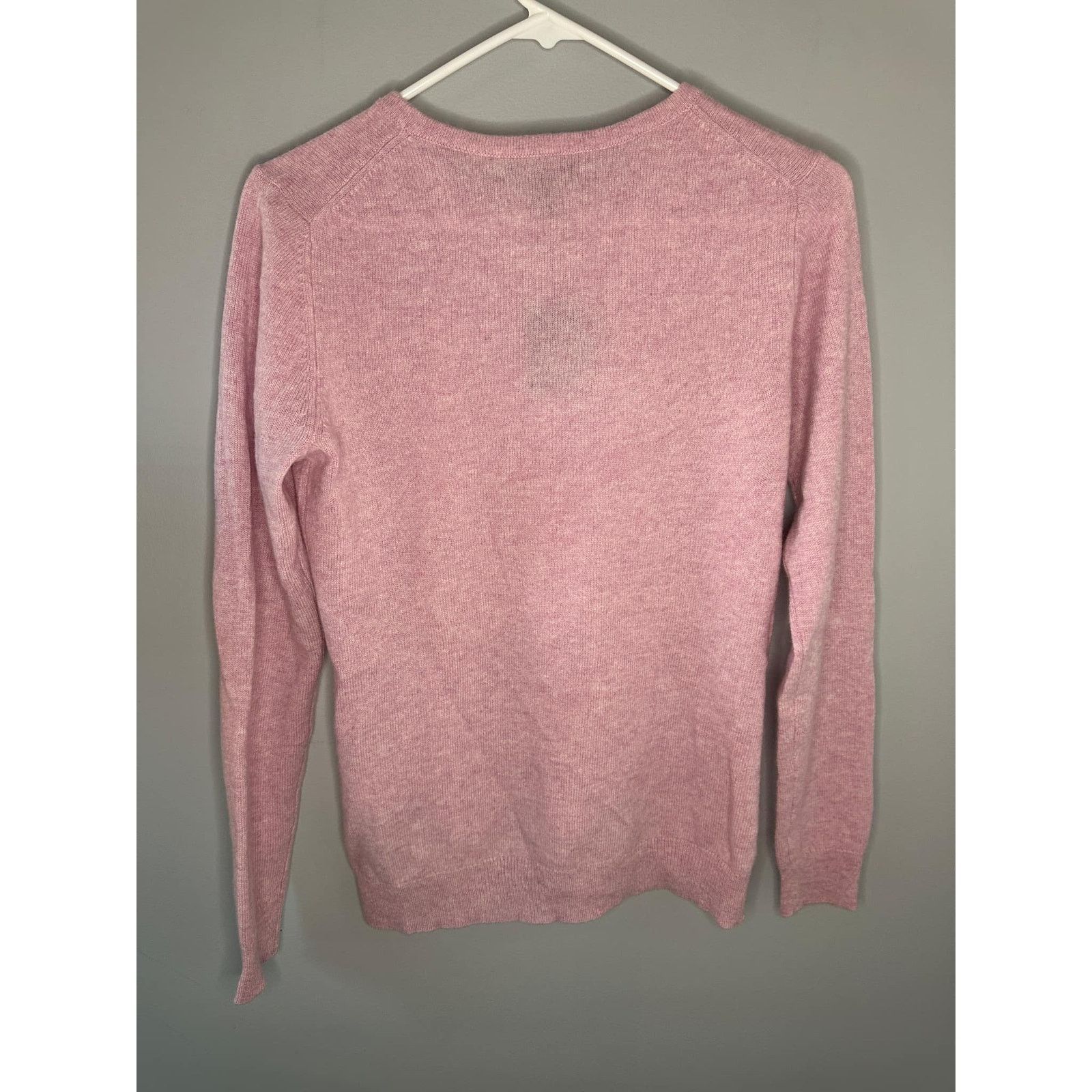 Other NWT Charter Club Luxury Cashmere Pullover Sweater Pink S Size S / US 4 / IT 40 - 4 Thumbnail