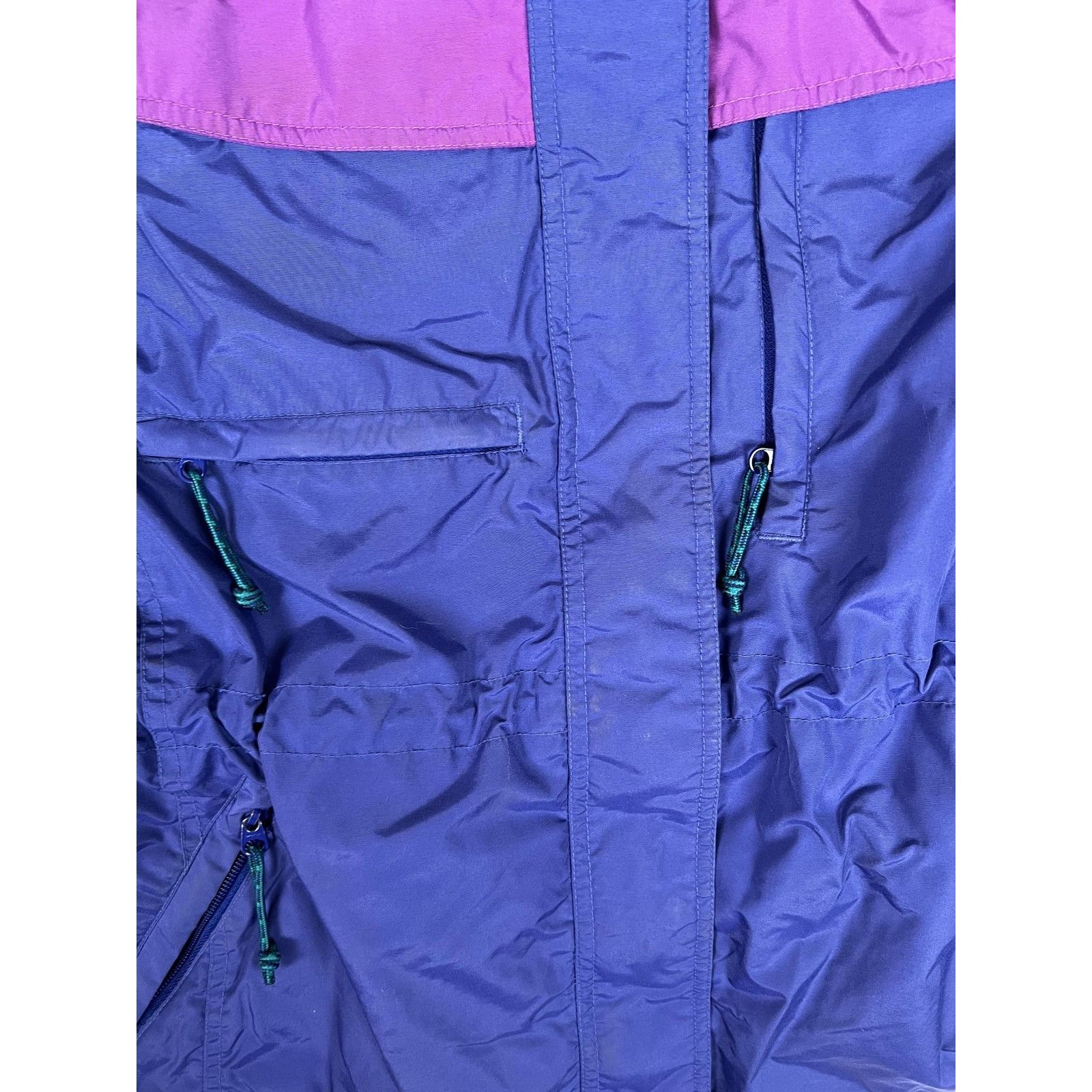 Columbia Vintage Columbia Jacket Womens Medium Purple Navy Pink Hoode Size M / US 6-8 / IT 42-44 - 3 Thumbnail