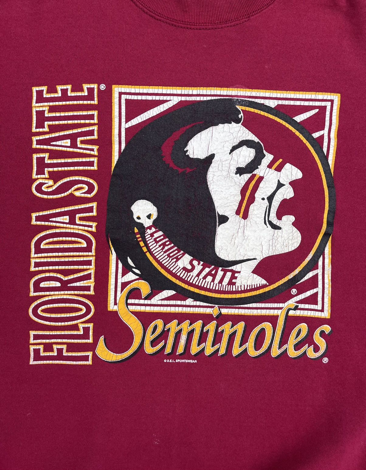 Vintage Vintage Florida State 90s Crewneck Size US XL / EU 56 / 4 - 3 Thumbnail
