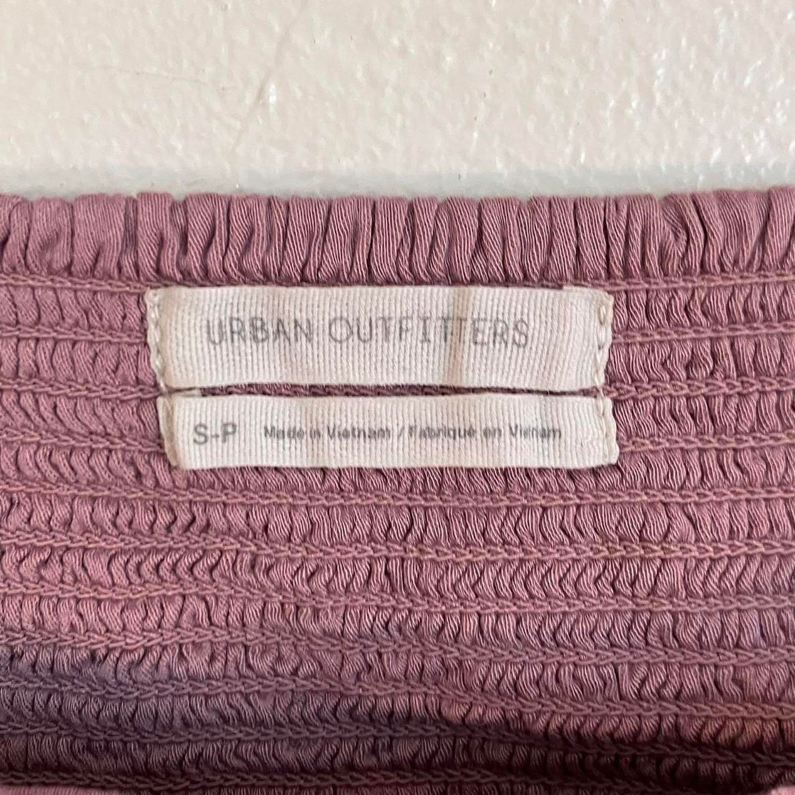 Urban Outfitters Urban Outfitters Light pink off shoulder top puffy sleeves Size S / US 4 / IT 40 - 3 Thumbnail