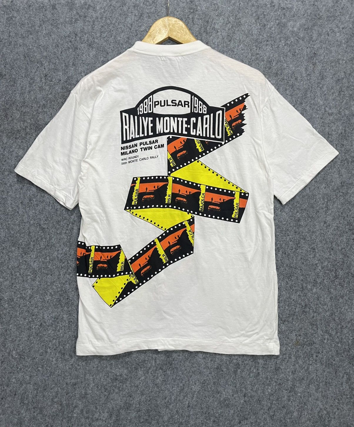 Nissan Nissan Pulsar 1988 Rallye Monte-Carlo T-shirt Size US M / EU 48-50 / 2 - 1 Thumbnail