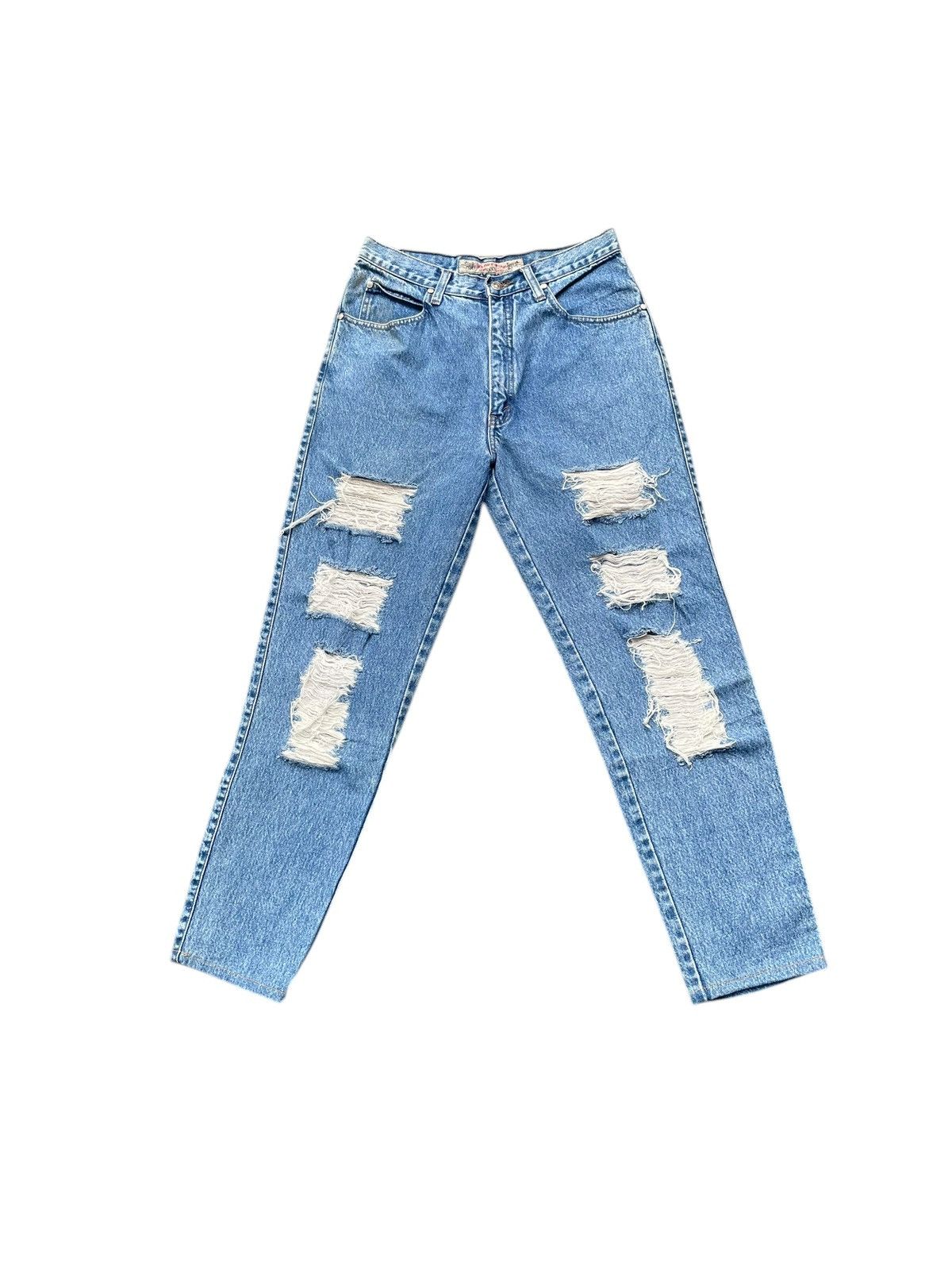 Levi's Vintage 1993 Levis 901 Silver Tab Distresed Size 30" / US 8 / IT 44 - 1 Thumbnail