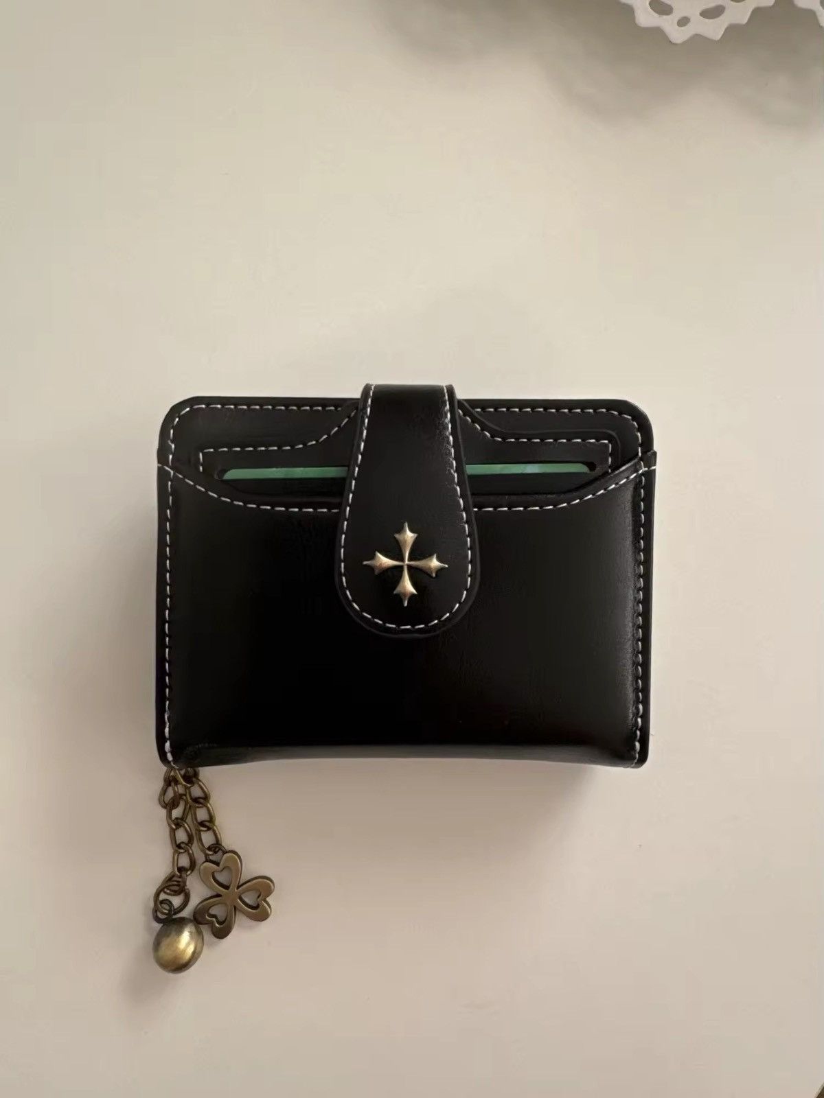 Japanese Brand × Vintage Purses PU Leather Wallet Size ONE SIZE - 6 Thumbnail