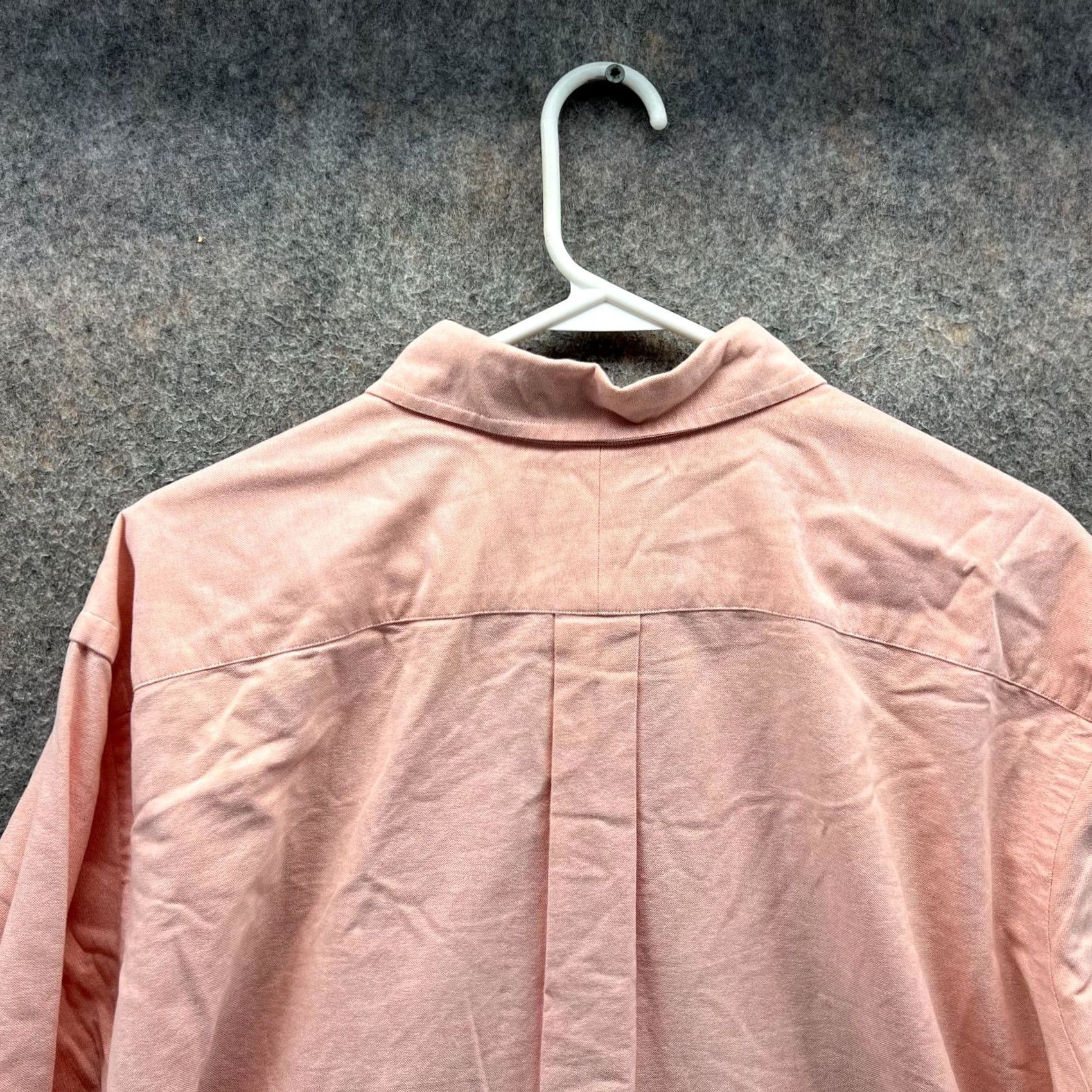 Polo Ralph Lauren VINTAGE Polo Ralph Lauren Shirt Mens XL Pink Button-Down OCBD VTG Classic Preppy Oxford OCBD Button-Up Collared Long Sleeve Fashion" Size US XL / EU 56 / 4 - 3 Thumbnail