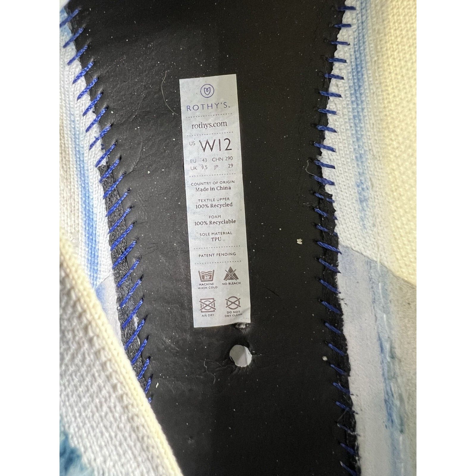Other Rothy’s Women’s The Original Slip On Sneaker White Size 12 Size US 12 / IT 42 - 8 Thumbnail