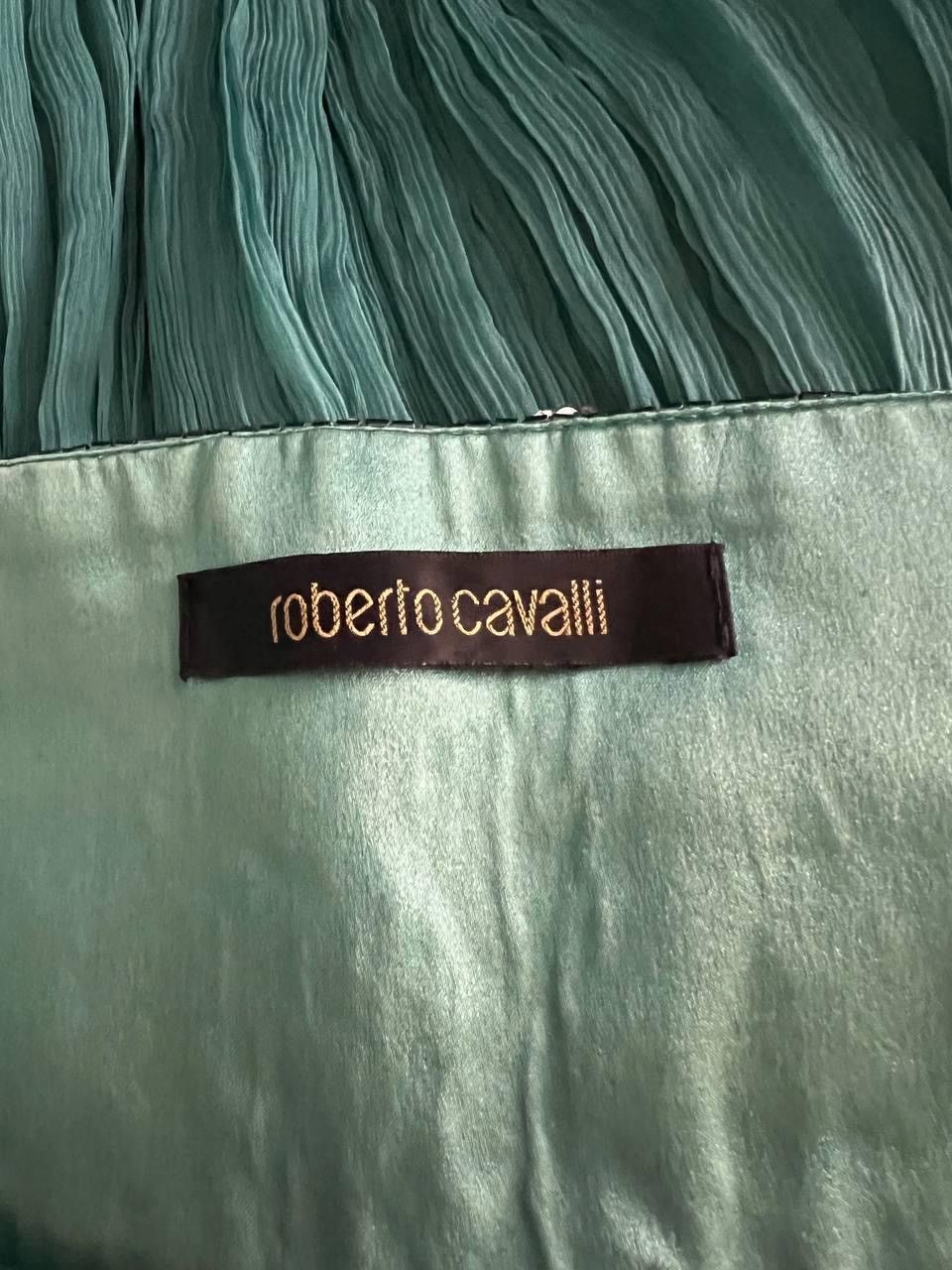 Roberto Cavalli Roberto Cavalli silk midi dress Size M / US 6-8 / IT 42-44 - 2 Thumbnail