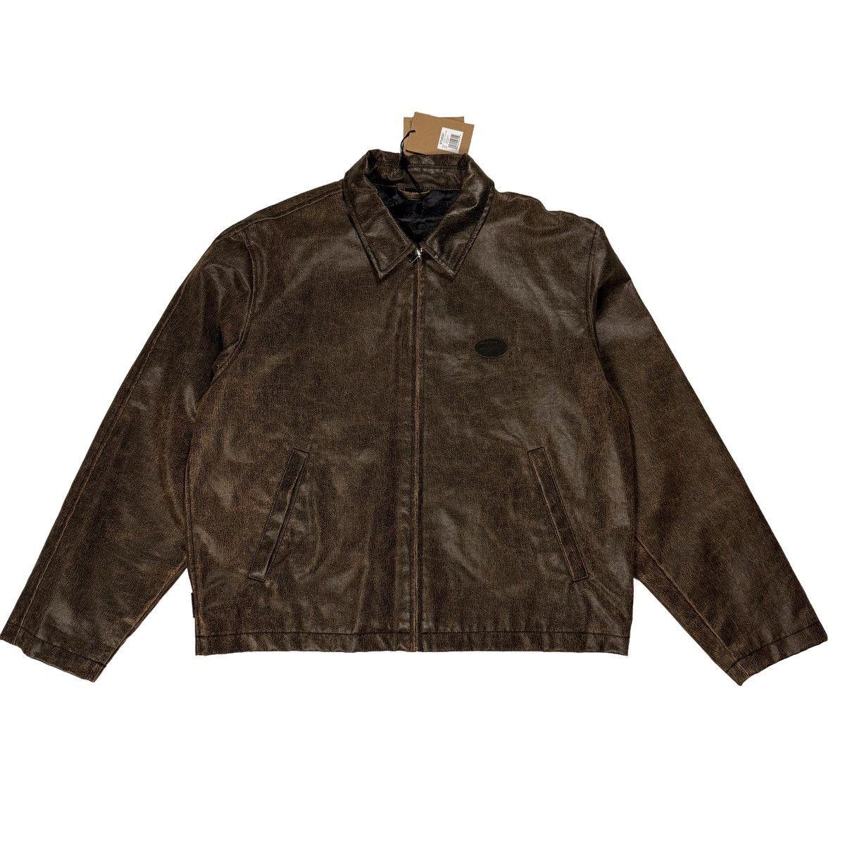 Stussy Stussy Coated Cotton Club Jacket | Grailed