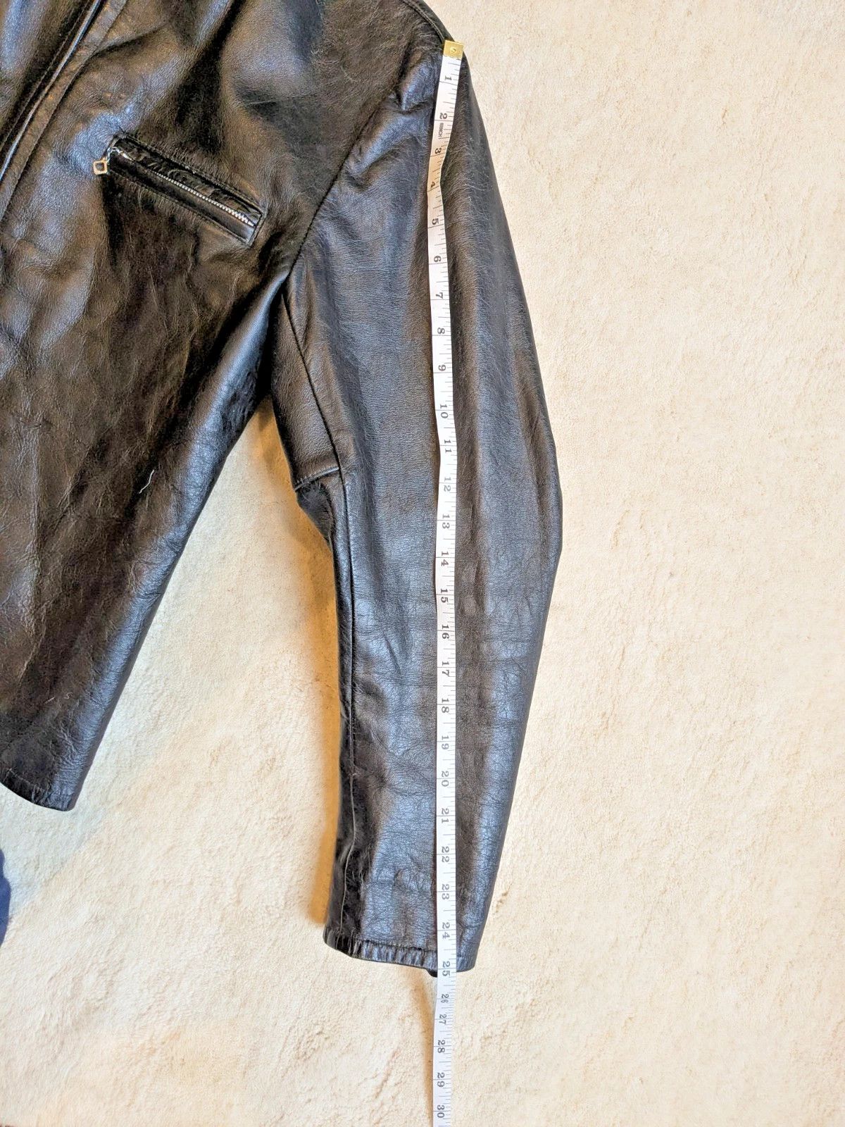 Harley Davidson 60s Harley Davidson Sportster Cafe Racer Leather Jacket 42 Size US M / EU 48-50 / 2 - 15 Thumbnail