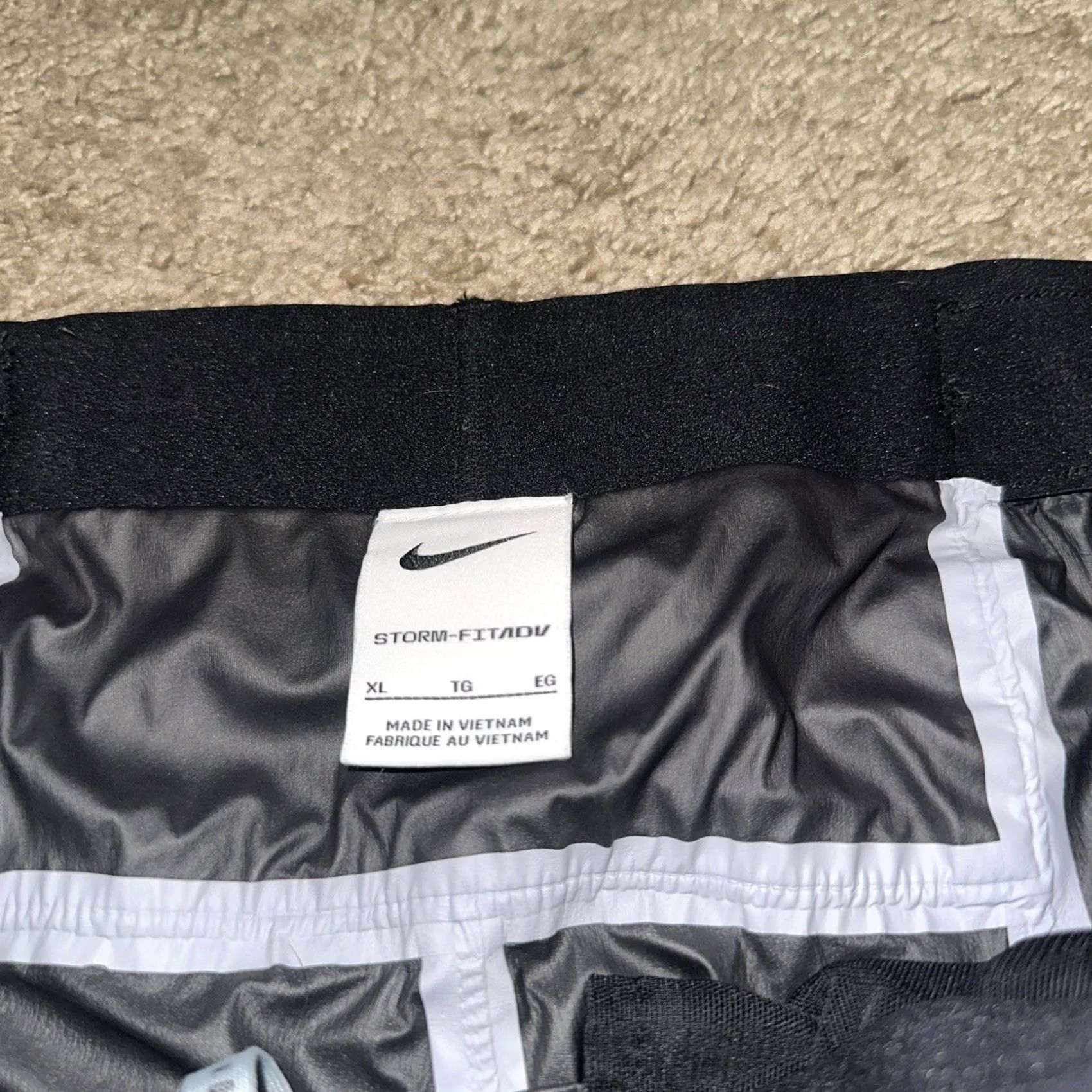 Nike Nike Storm Fit ADV Division Pants Womens XL Jogger Black Tapered Athletic Activewear Cross Training Running & Walking Size 40" / US 18 - 3 Thumbnail