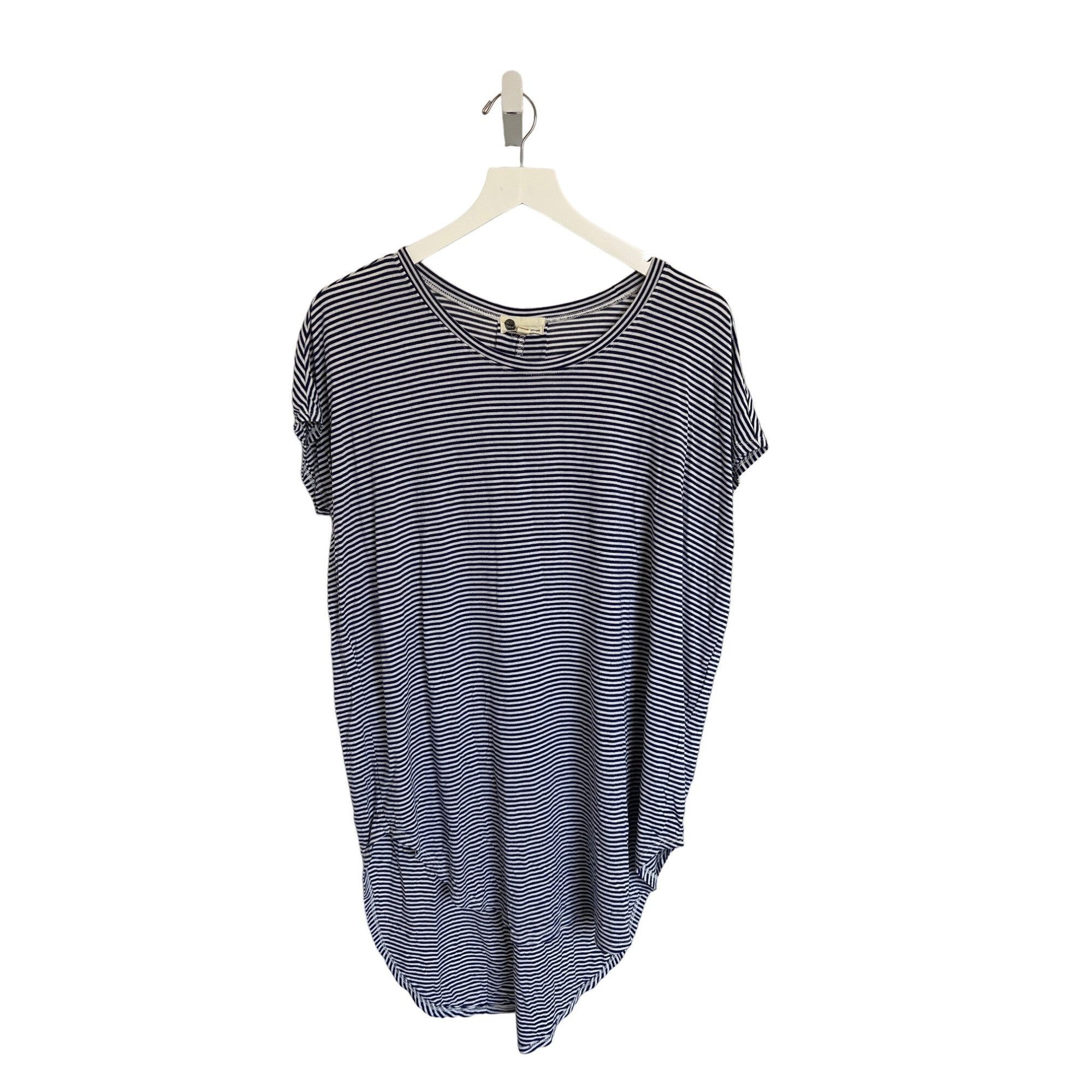 Anthropologie Floreat Nautical Striped Tunic Top By Anthropologie Rayon & Size XS / US 0-2 / IT 36-38 - 3 Thumbnail