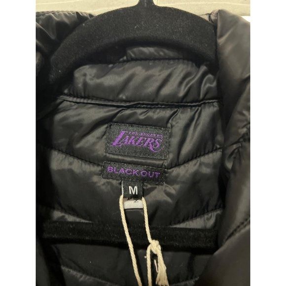 Other Los Angeles Lakers Blackout‎ Hybrid Mens Jacket NWT - Size M Size US M / EU 48-50 / 2 - 2 Thumbnail