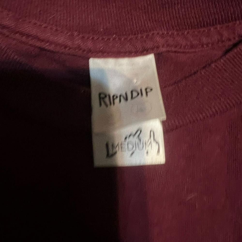 Designer Stylish Long Sleeve Tee - Maroon Color Size US M / EU 48-50 / 2 - 6 Thumbnail