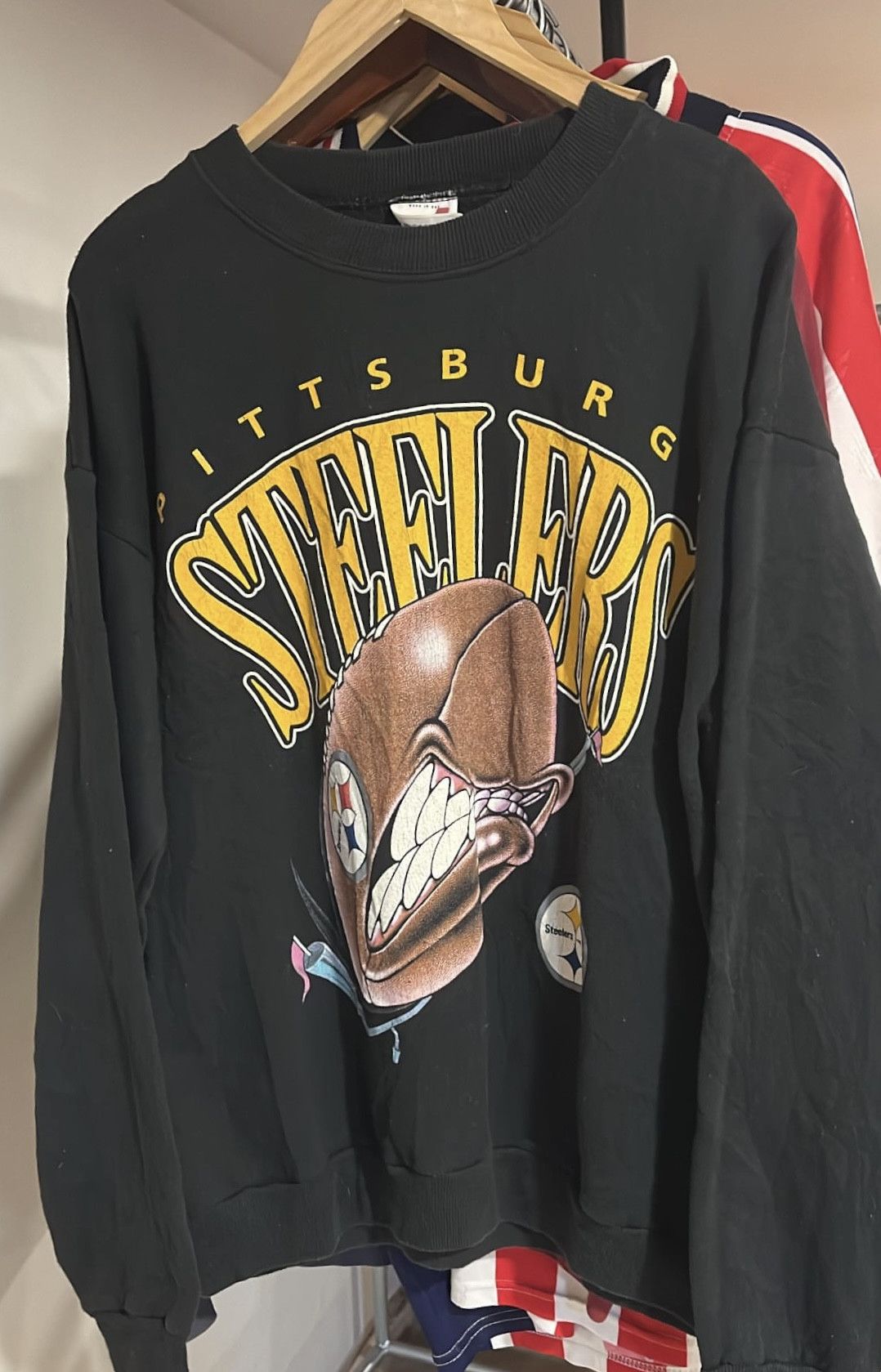 Nutmeg Vintage Steelers Sweater Size US L / EU 52-54 / 3 - 1 Preview