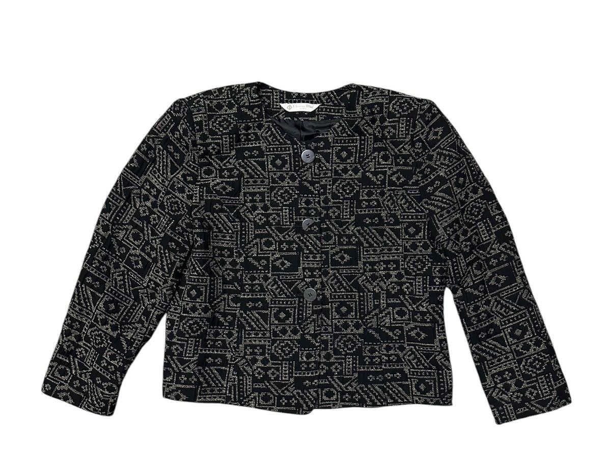 Christian Dior Monsieur Christian dior tweed jacket Size M / US 6-8 / IT 42-44 - 1 Thumbnail