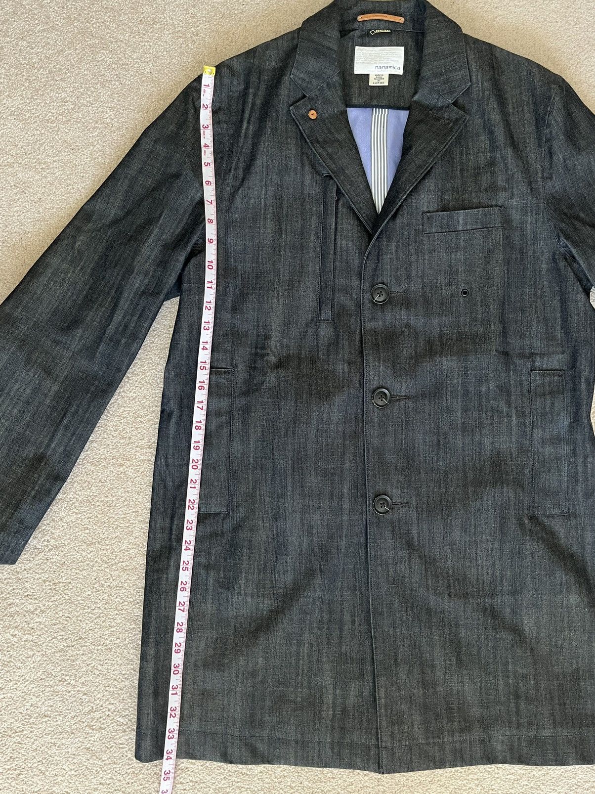 Nanamica Nanamica Gortex Raincoat Size L Size US L / EU 52-54 / 3 - 8 Thumbnail