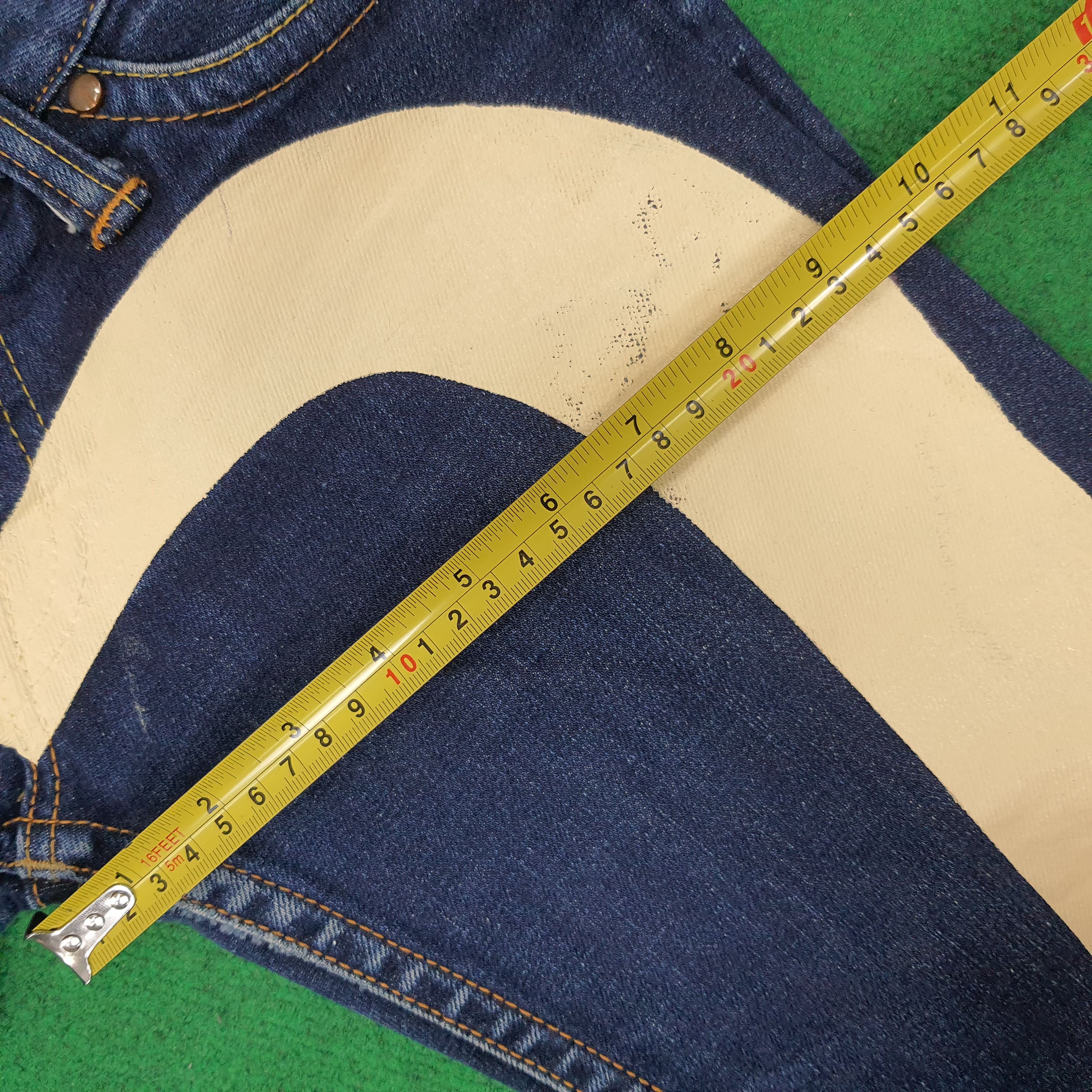 Evisu Evisu Donna Boot Cut Selvedge Custom Daicock Jeans C228N24 Size 28" / US 6 / IT 42 - 13 Thumbnail