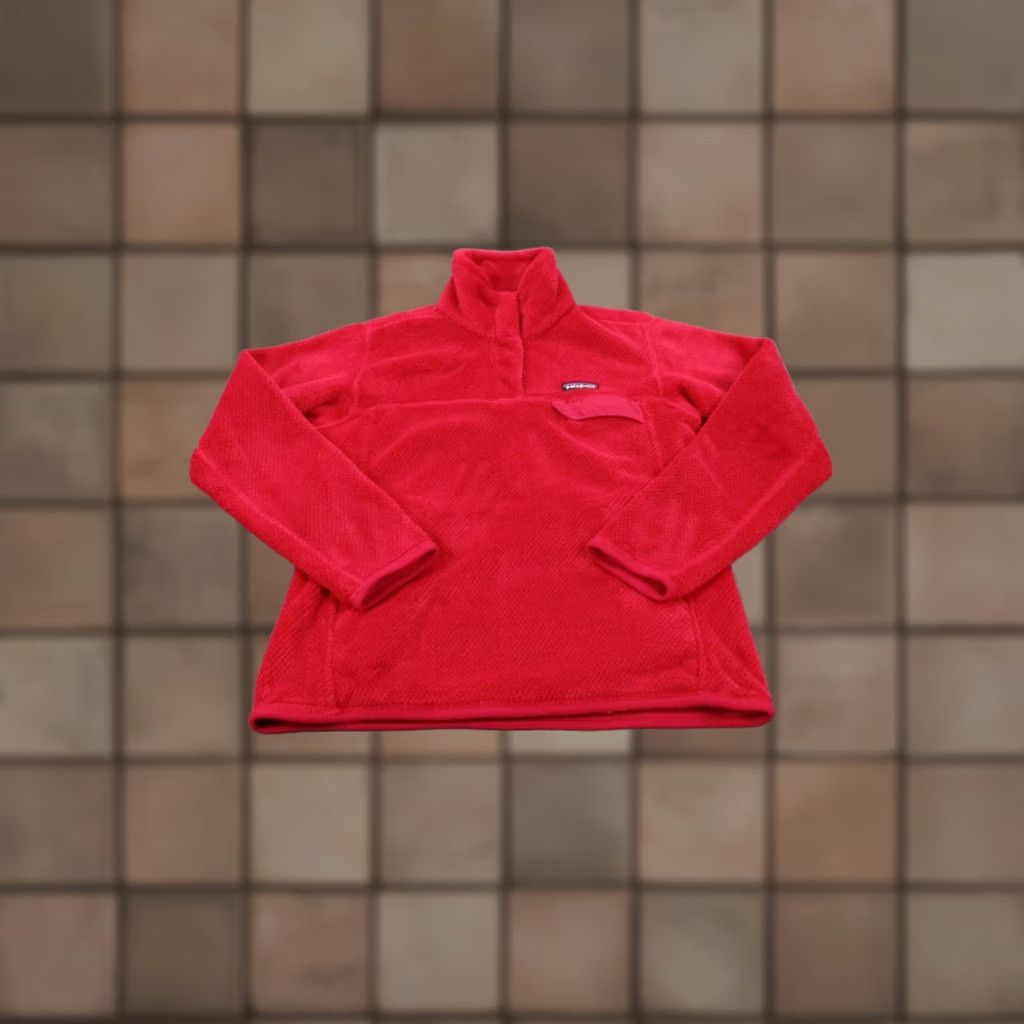 Patagonia Patagonia Snap T Jacket Sweater Womens M Red Outdoor Hiking Camping 25442 Size M / US 6-8 / IT 42-44 - 1 Thumbnail