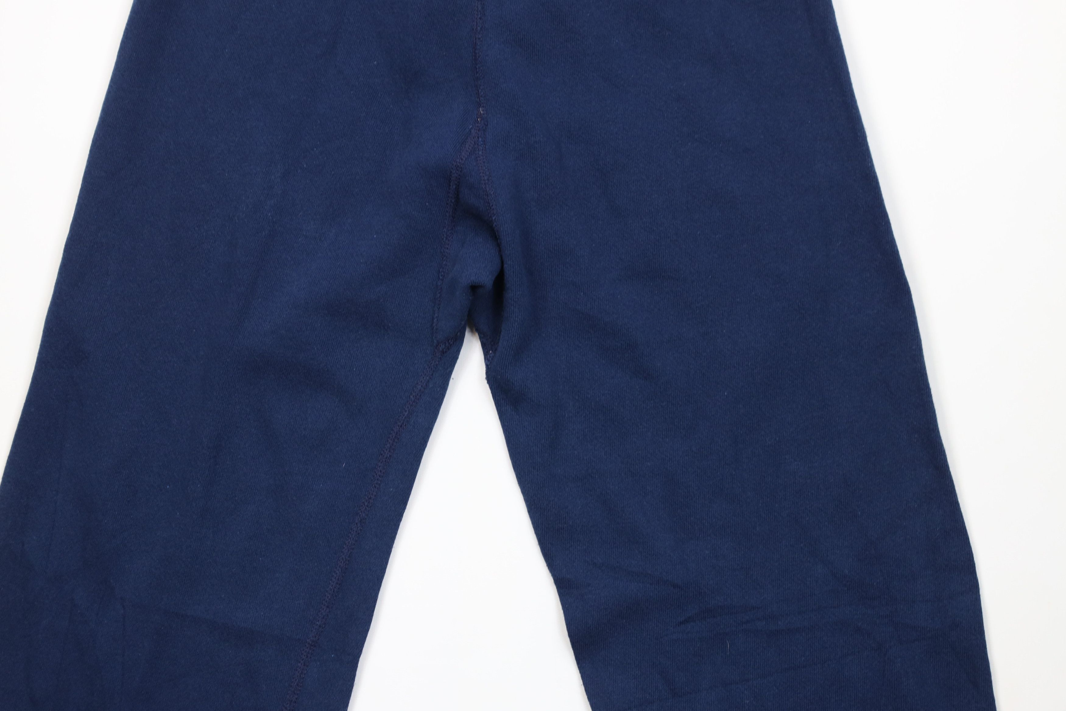 Vintage Vintage 70s 80s Streetwear Sweatpants Joggers Navy Blue USA Size US 34 / EU 50 - 12 Thumbnail