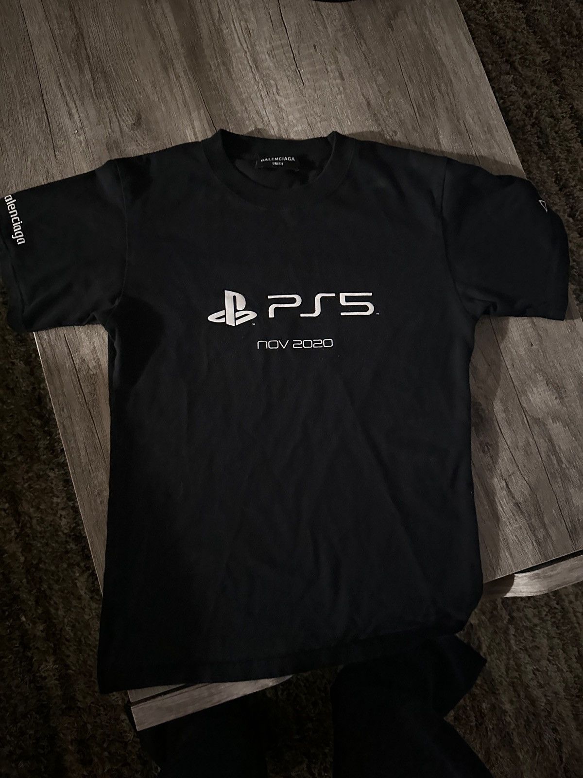 バレンシアガ プレステーション5 Balenciaga x PlayStation PS5 Long-Sleeve Shirt Men's Size XS