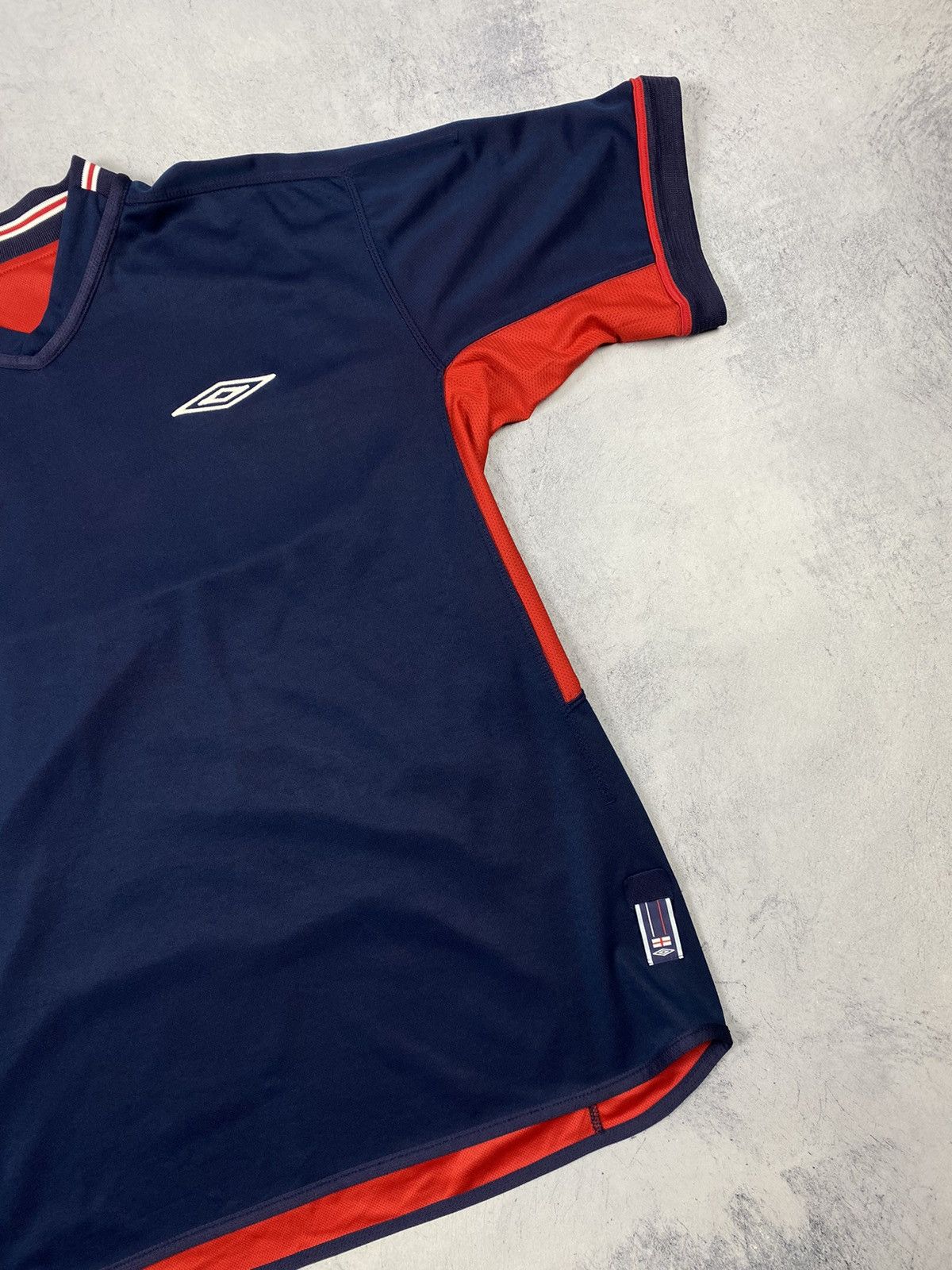Umbro × Vintage Vintage 00s Umbro England Reversible Football Soccer Jersey Size US XL / EU 56 / 4 - 5 Thumbnail