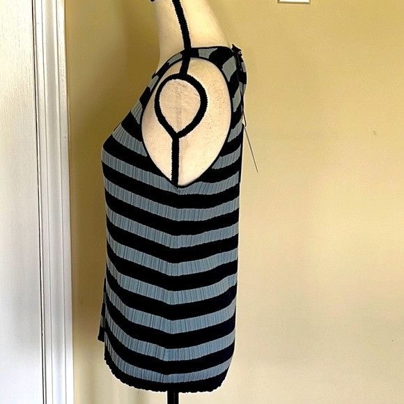 Theory Theory Classic Wool Striped Tank Size M / US 6-8 / IT 42-44 - 2 Thumbnail