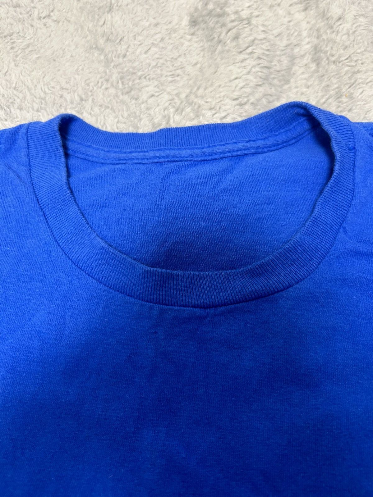 Vintage Plain Blue T-Shirt Size US M / EU 48-50 / 2 - 2 Thumbnail