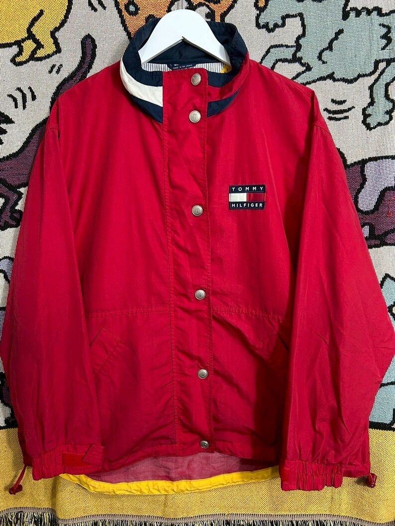 Tommy Hilfiger Vintage 90s Tommy Hilfiger Jacket size XL Size US XL / EU 56 / 4 - 1 Thumbnail