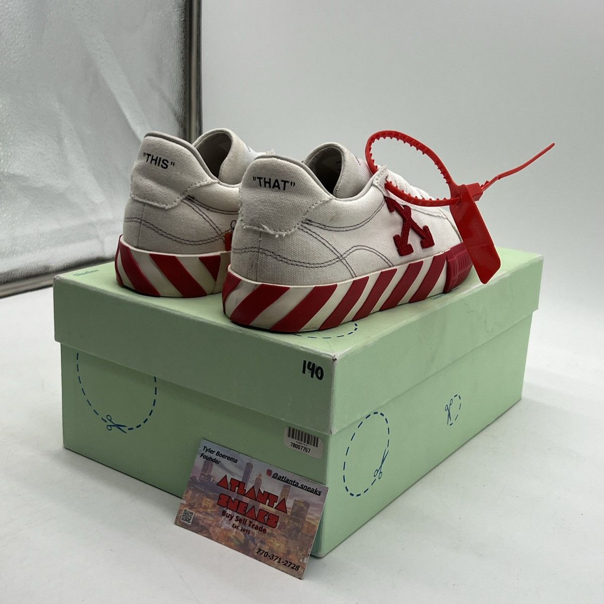 Off-White Off white Wmns vulc sneaker white red Size US 6 / IT 36 - 5 Thumbnail