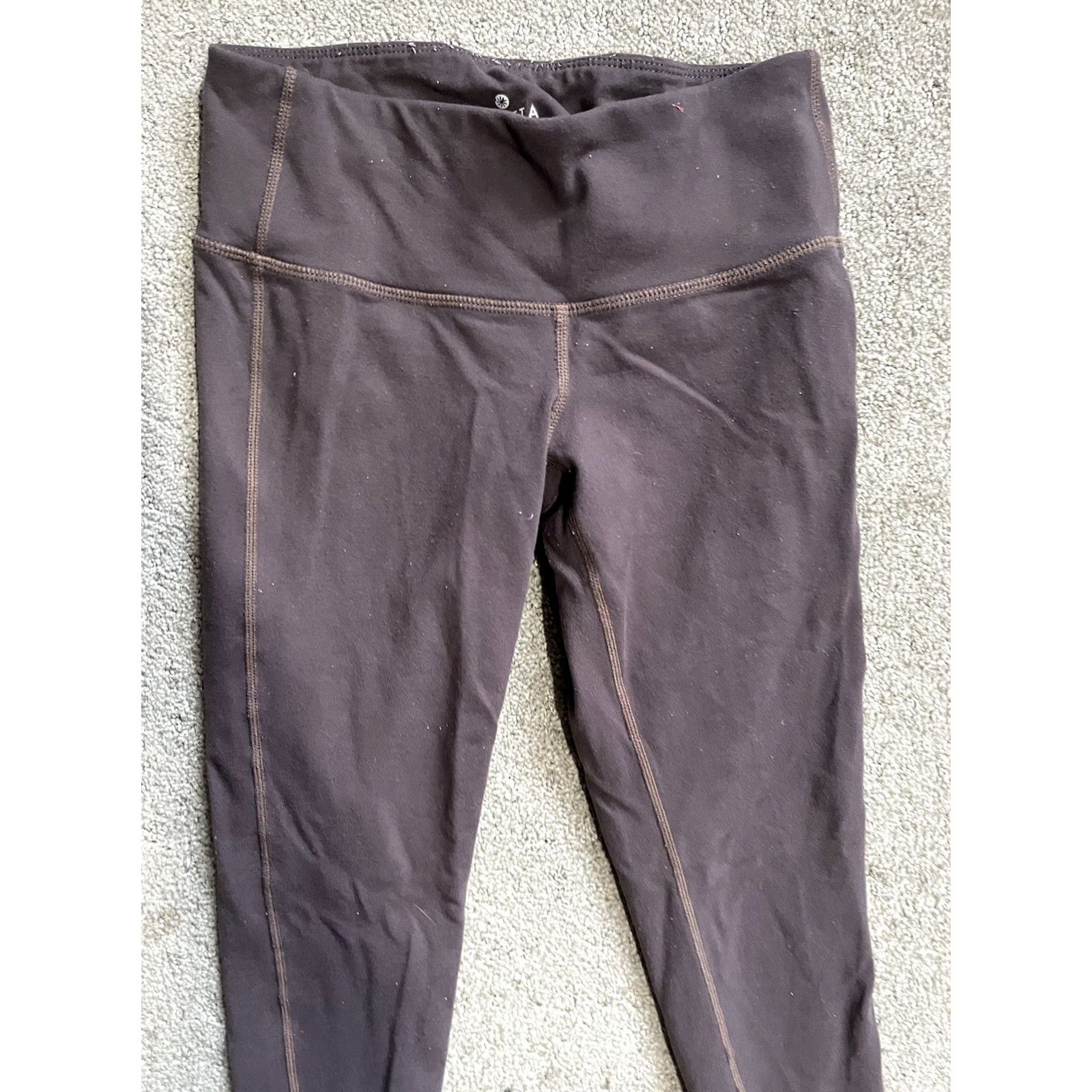 Athleta Athleta Tight Leggings Purple Pull On Womens XS Petite Leggings Slim Athletic Seamless Activewear Size 26" / US 2 / IT 38 - 4 Thumbnail