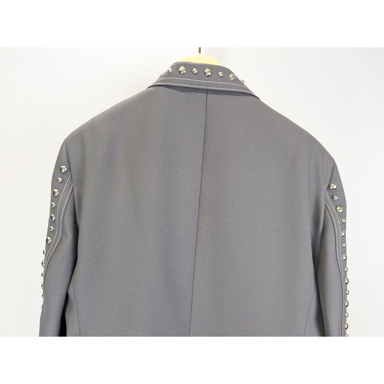 Gucci o1rshd1 Fluid Drill Palace Jacket in Steel Gray Size US L / EU 52-54 / 3 - 15 Thumbnail