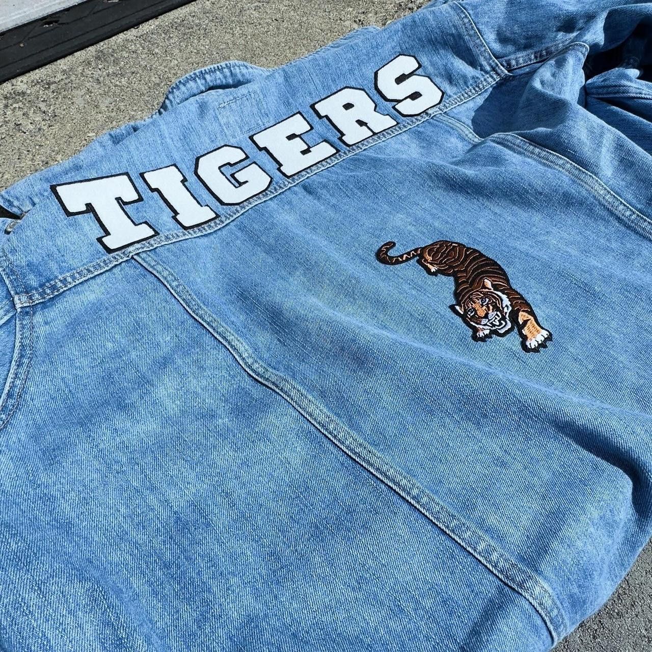 Other Custom Denim Detroit Tigers Jacket Size 3XL / US 20-22 - 4 Thumbnail