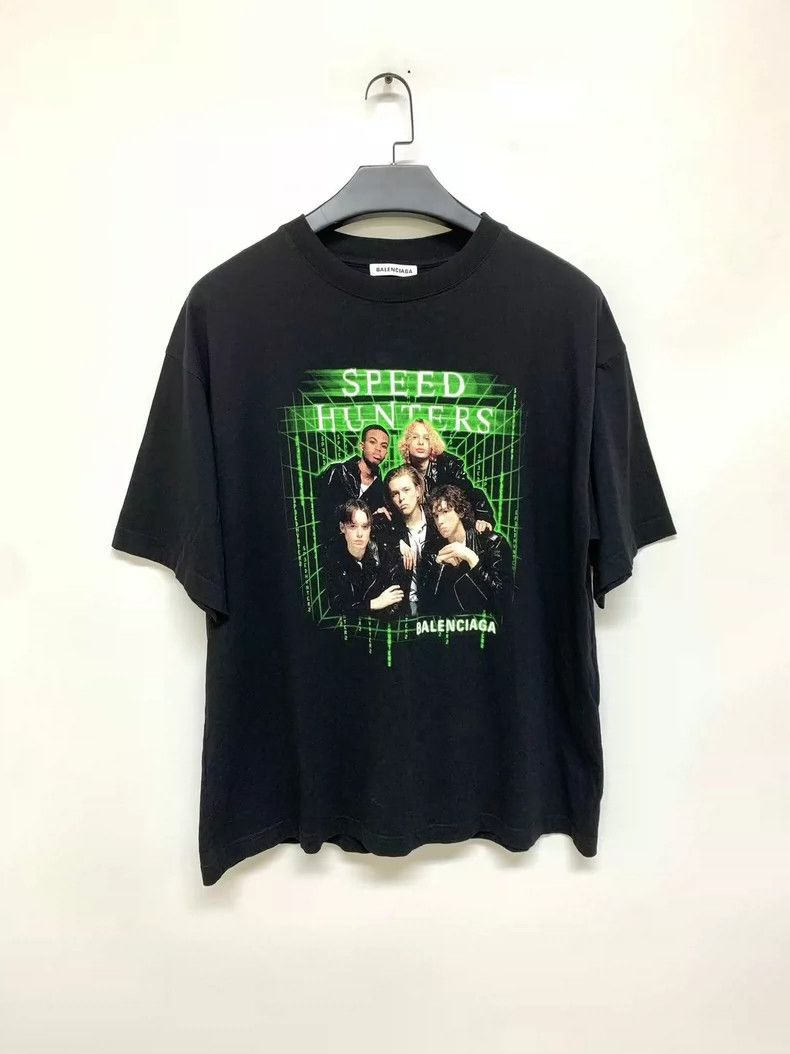 Balenciaga Balenciaga Speed portrait logo short sleeve Size US M / EU 48-50 / 2 - 1 Thumbnail