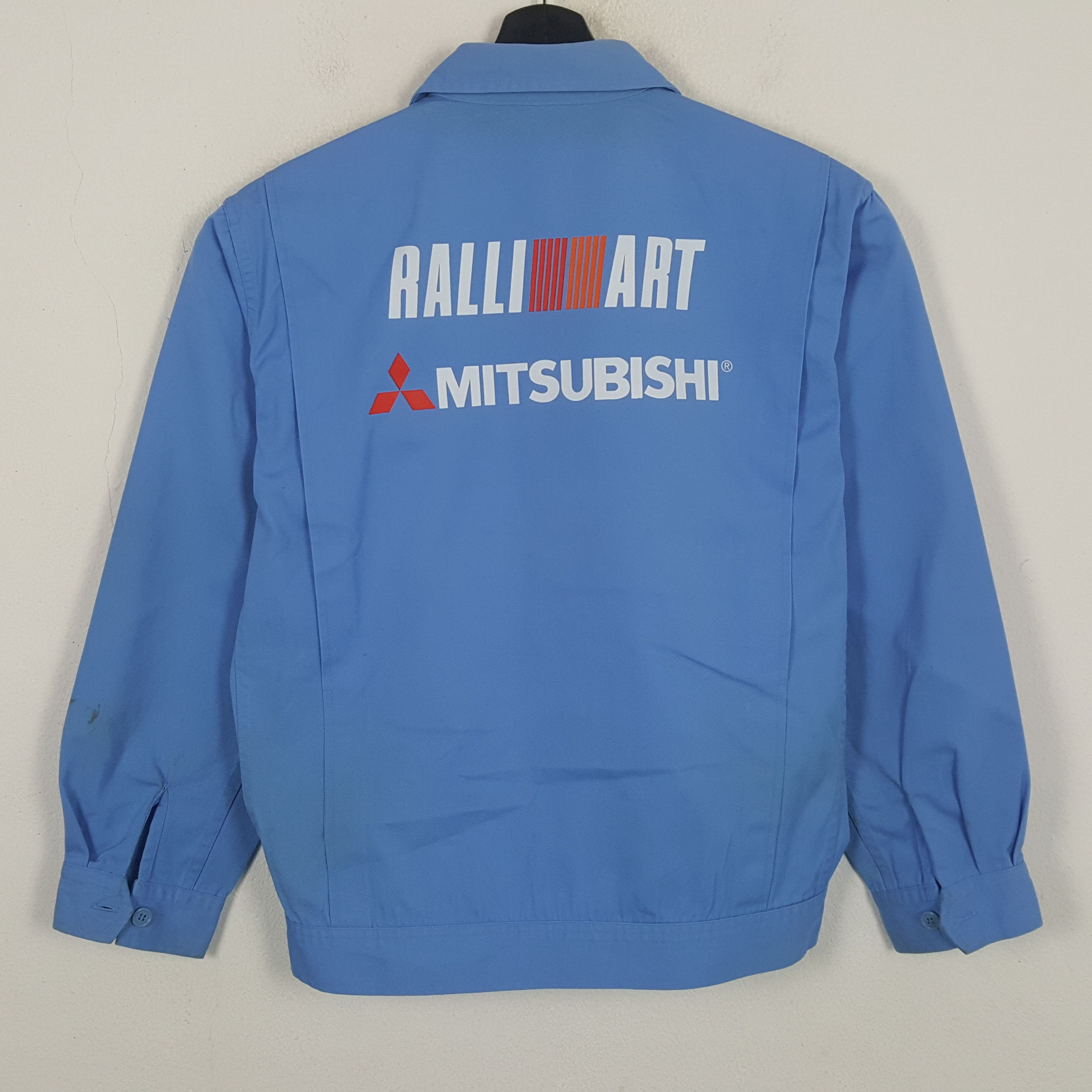 Vintage Mitsubishi Ralli Art Motorsports Custom Art Jacket Rr18 Size US M / EU 48-50 / 2 - 1 Thumbnail