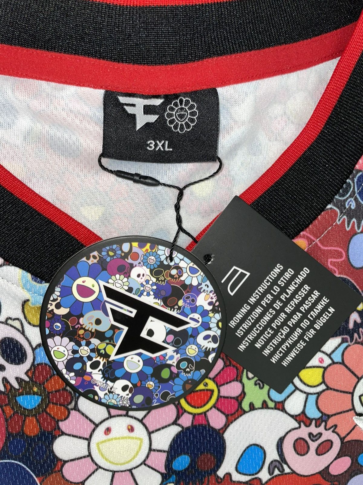 FaZe × Takashi Murakami Faze Clan X Takashi Murakami Jersey Exclusive 3XL XXXL US XL Size US XXL / EU 58 / 5 - 8 Thumbnail