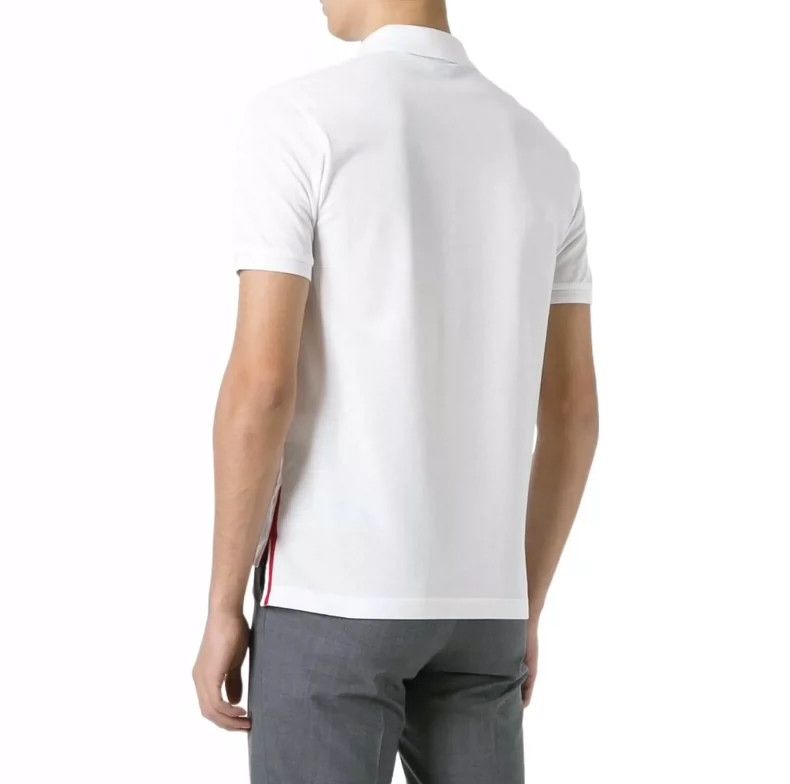 Thom Browne Thom Browne Turned-in Polo shirt Size US M / EU 48-50 / 2 - 6 Thumbnail