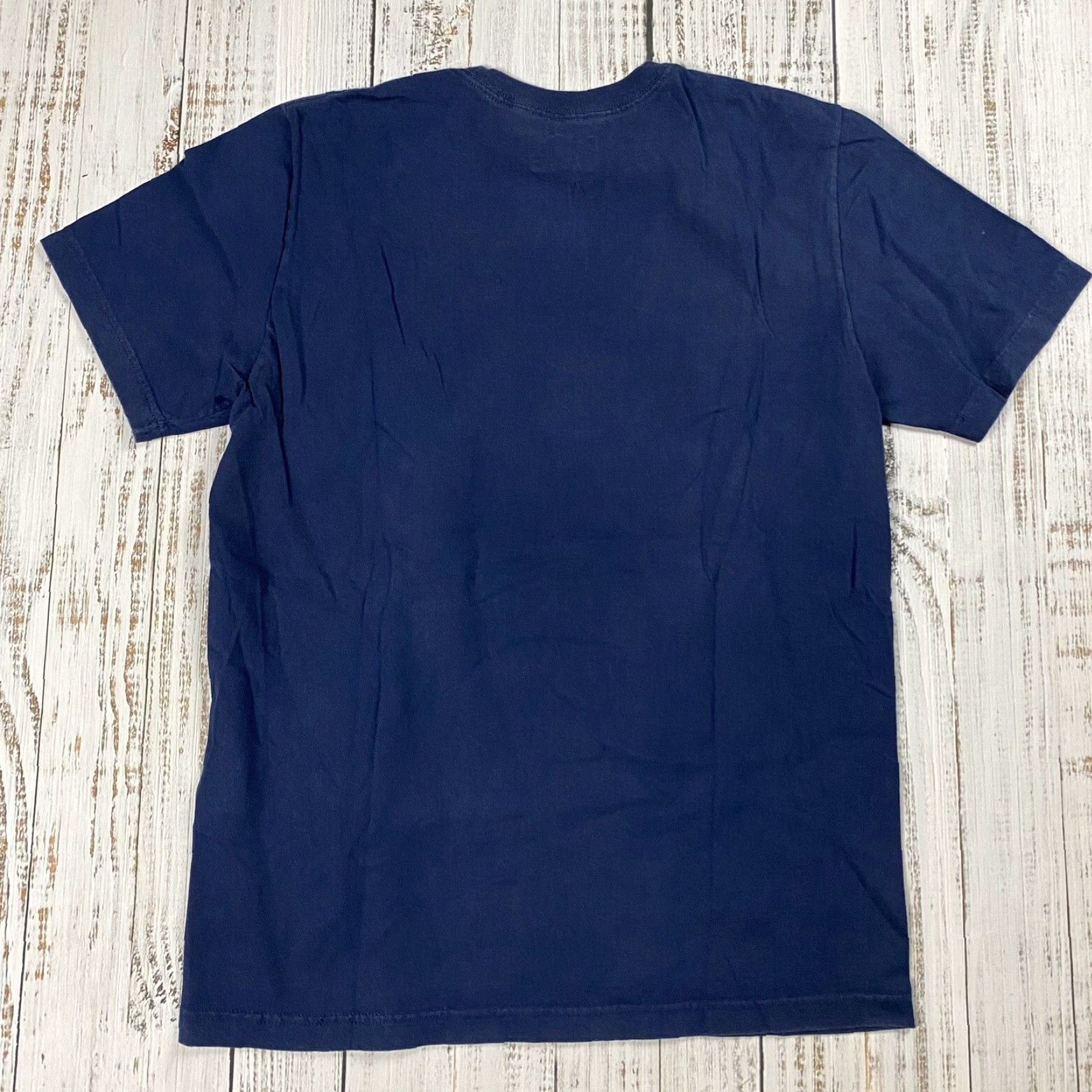 Nike VINTAGE Nike Shirt Mens L Adult Large Blue Neon Sign Just Do It Graphic T-Shirt 2000s Nike Dri-Fit Mens Size US L / EU 52-54 / 3 - 4 Thumbnail
