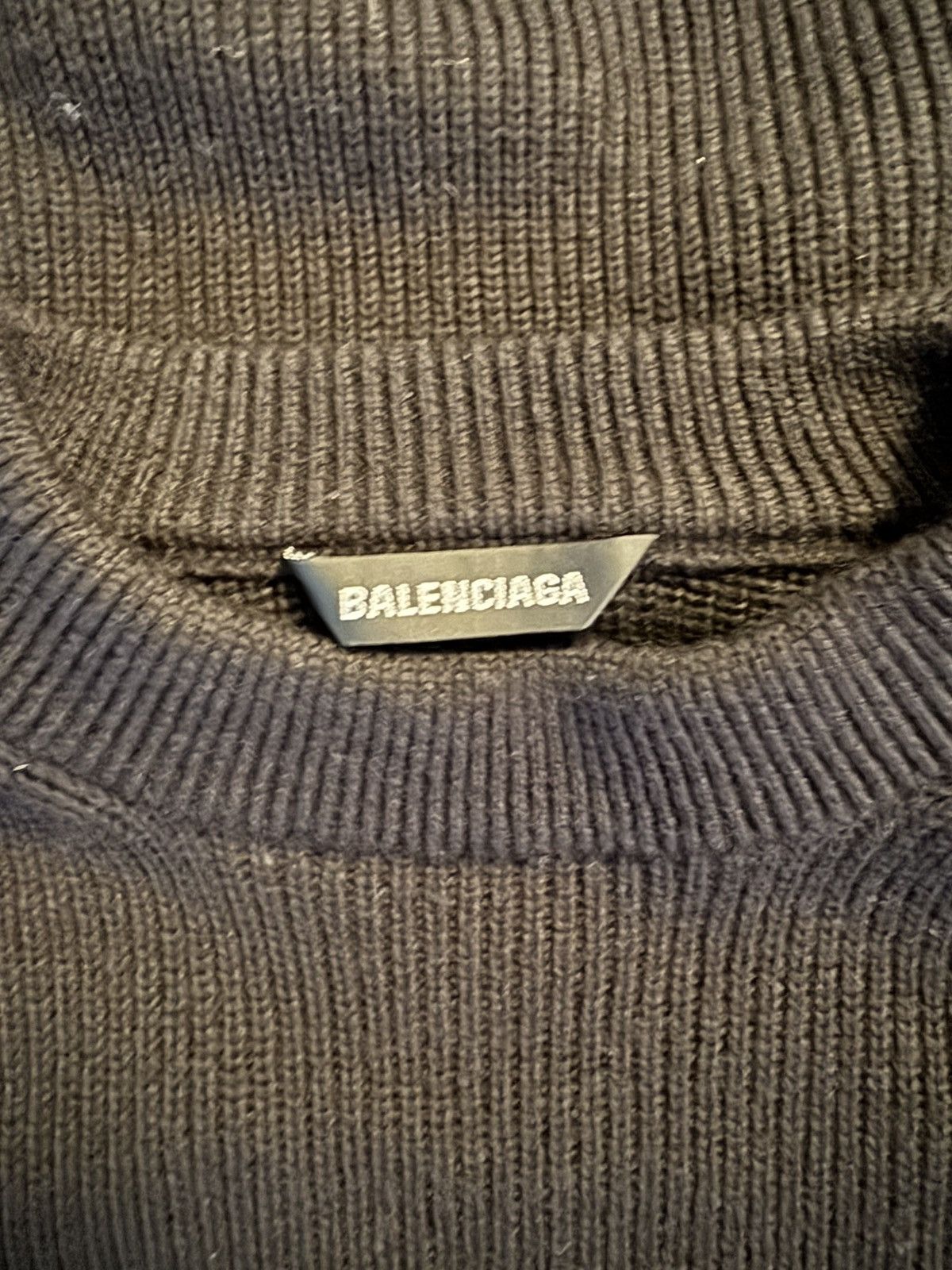 Balenciaga Balenciaga Double Arm Incognito Knit Sweater AW20 Size US M / EU 48-50 / 2 - 4 Thumbnail